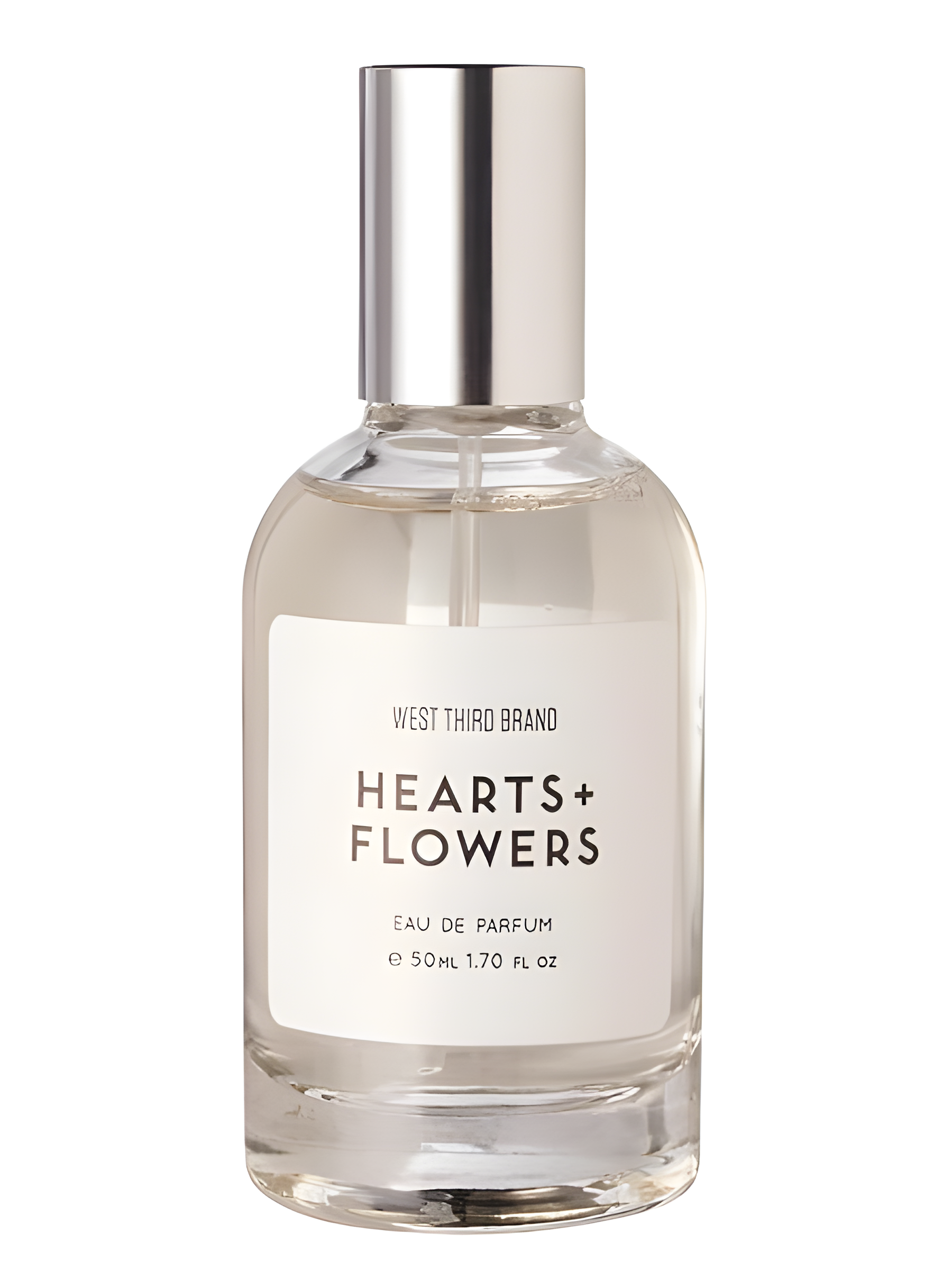 Hearts + Flowers by West Third Brand perfume bottle