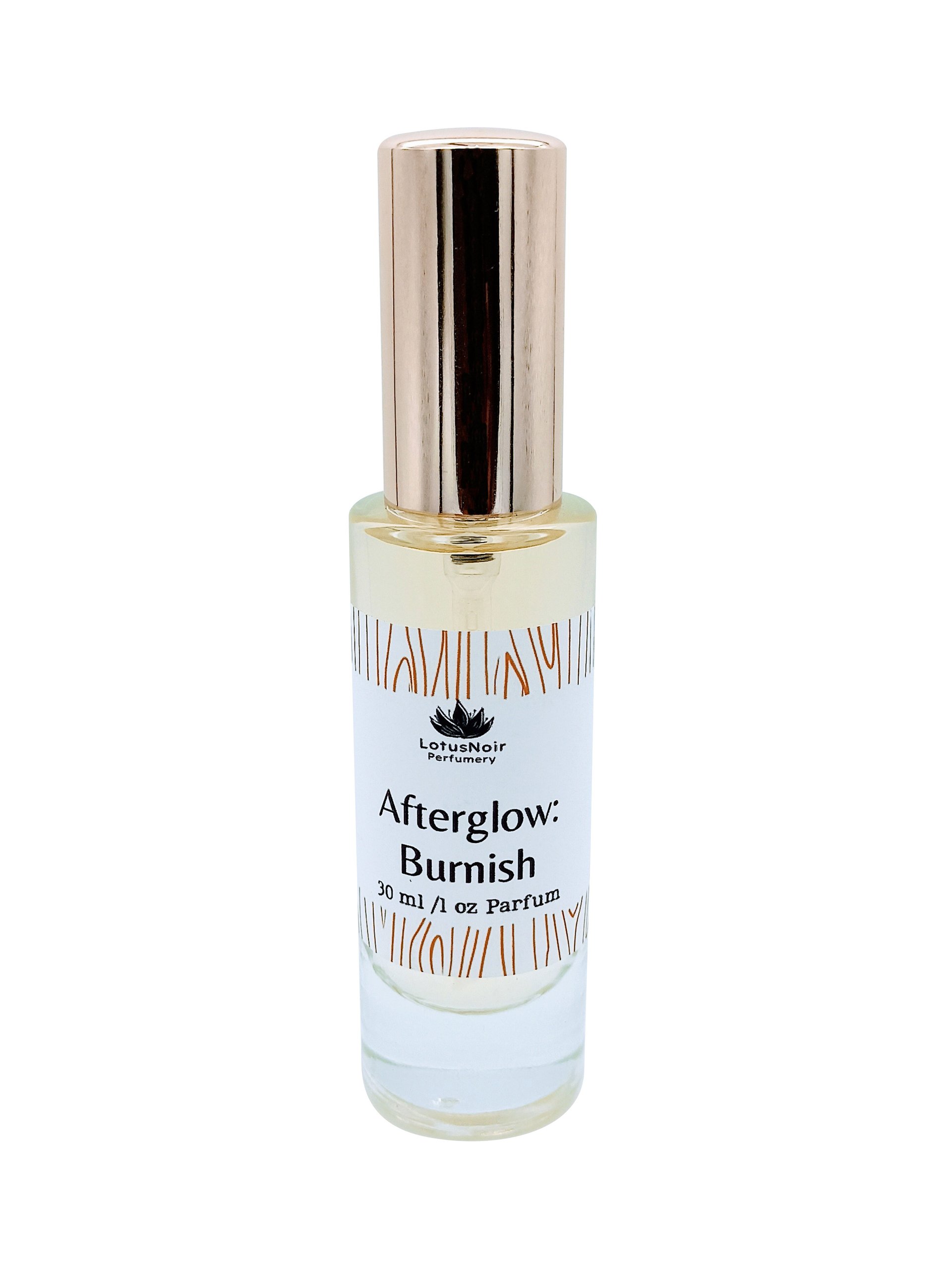 Afterglow: Burnish by Lotus Noir Perfumery perfume bottle