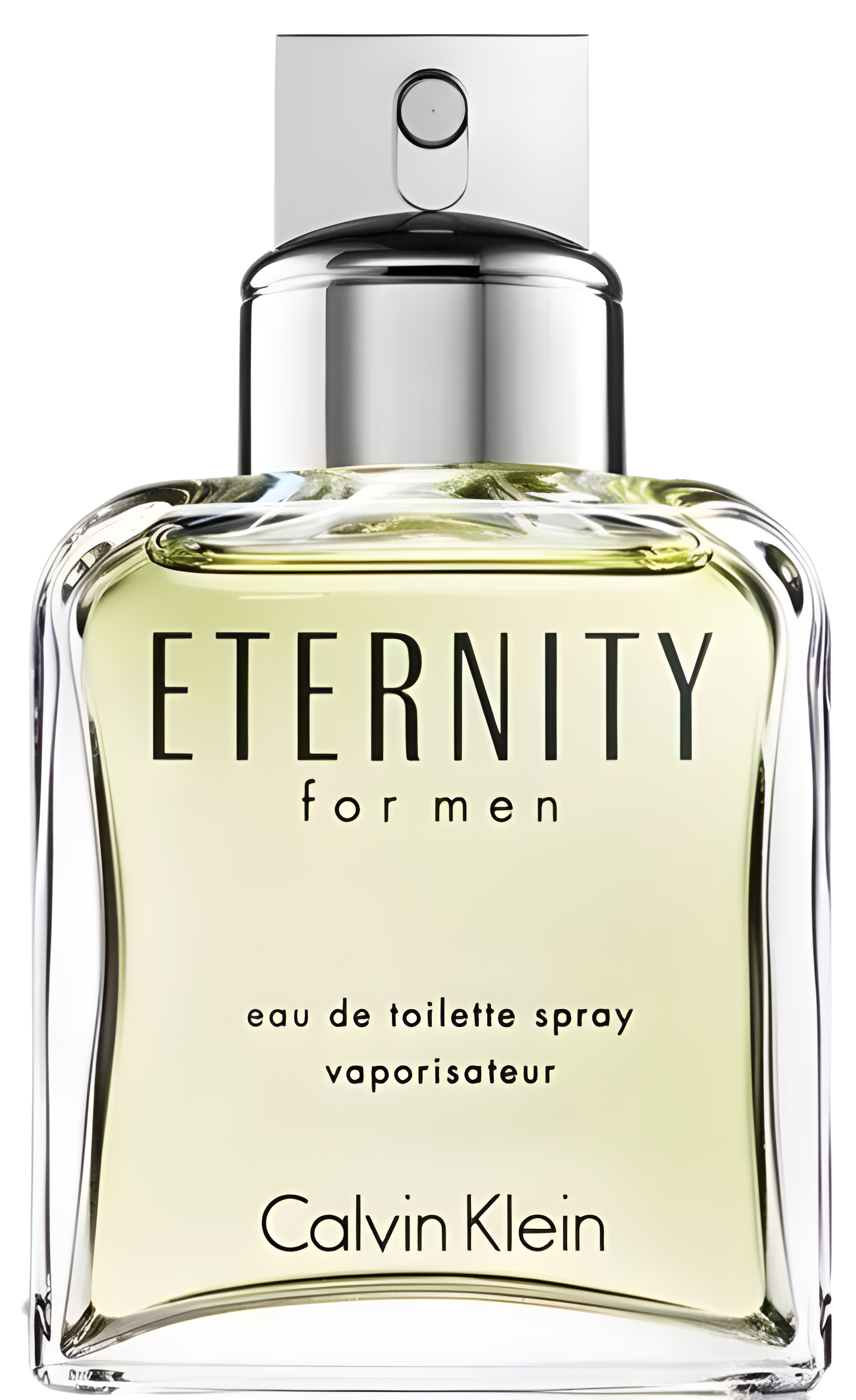 Eternity for Men by Calvin Klein perfume bottle