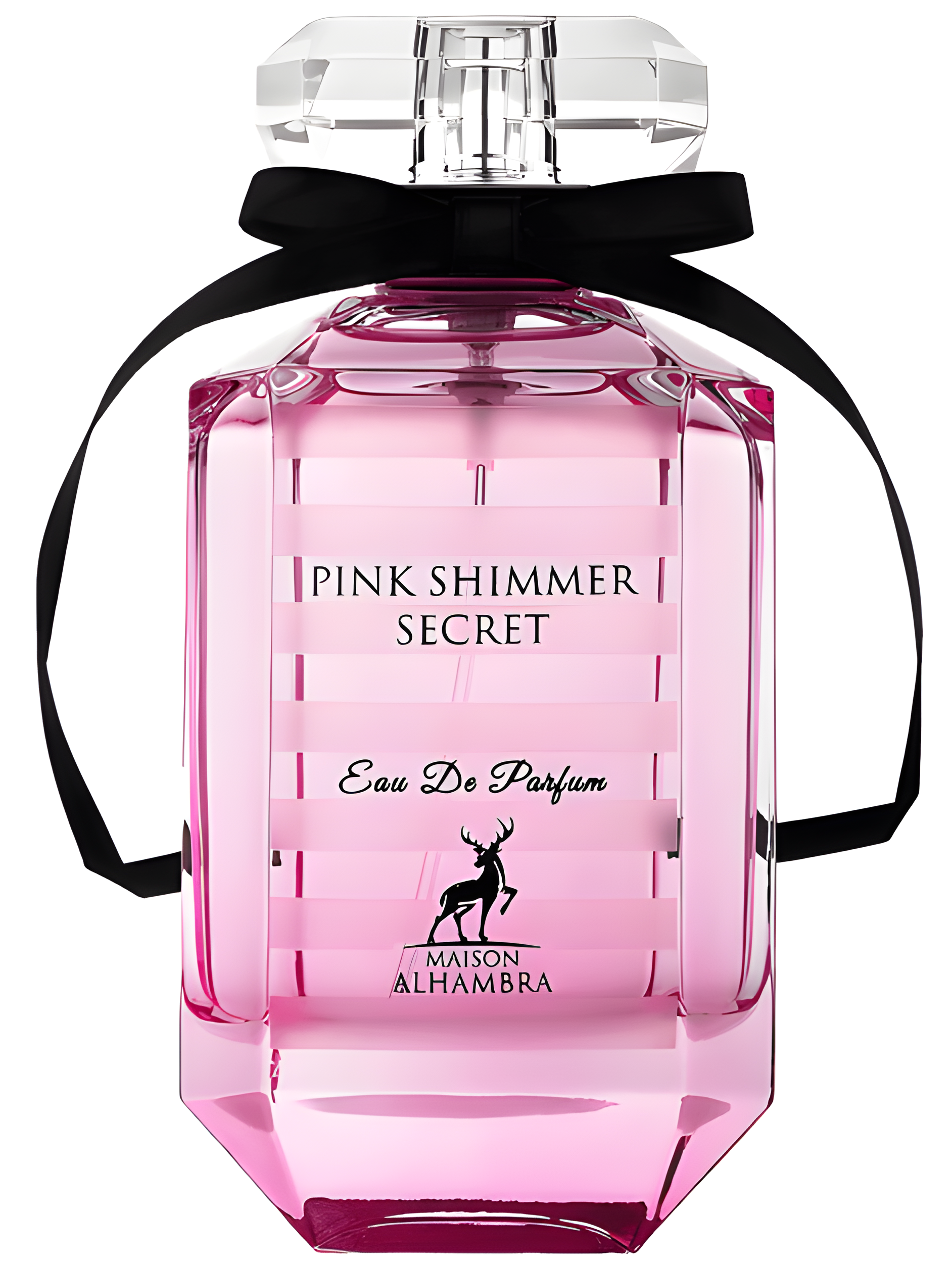 Pink Shimmer Secret by Maison Alhambra perfume bottle