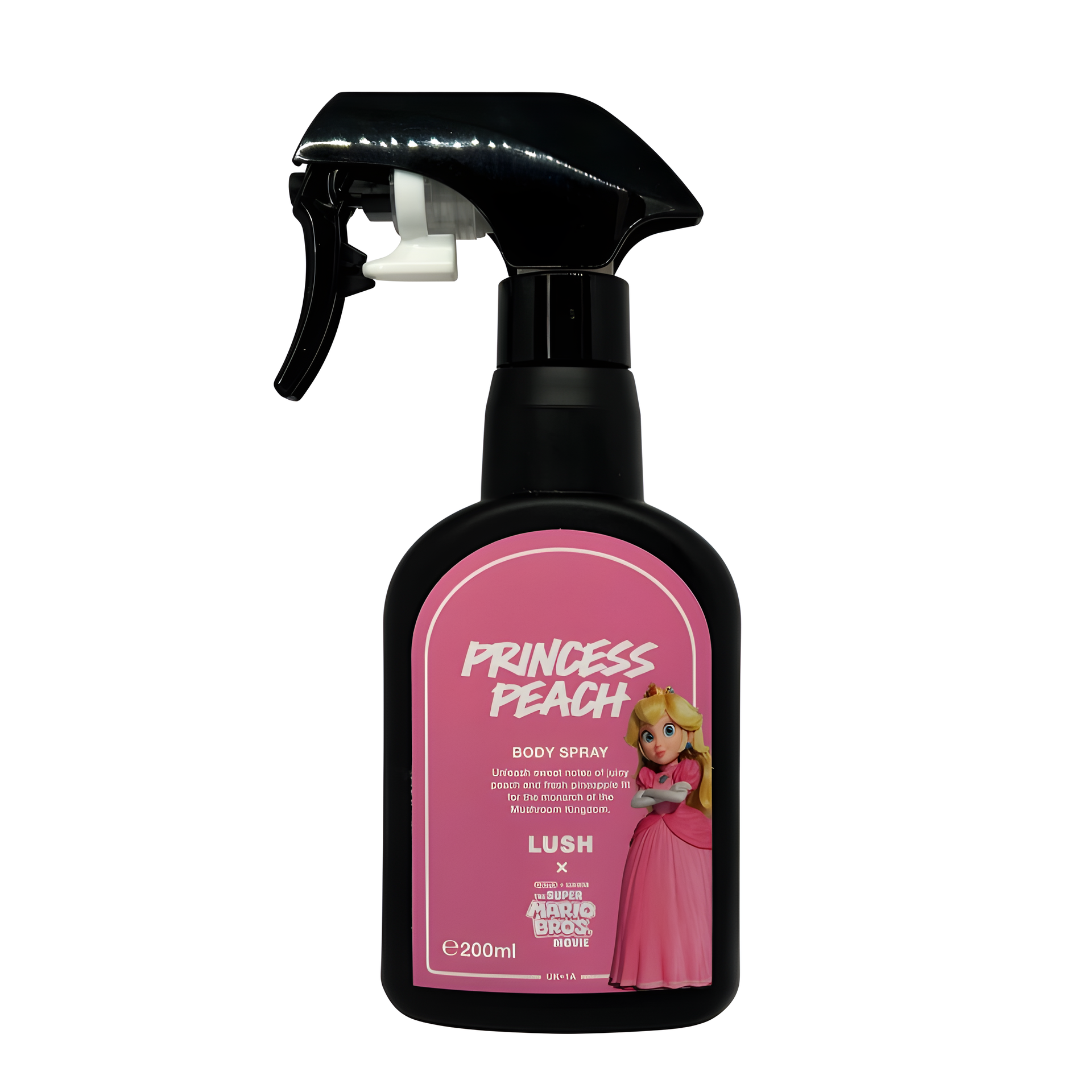 Princess Peach by Lush perfume bottle