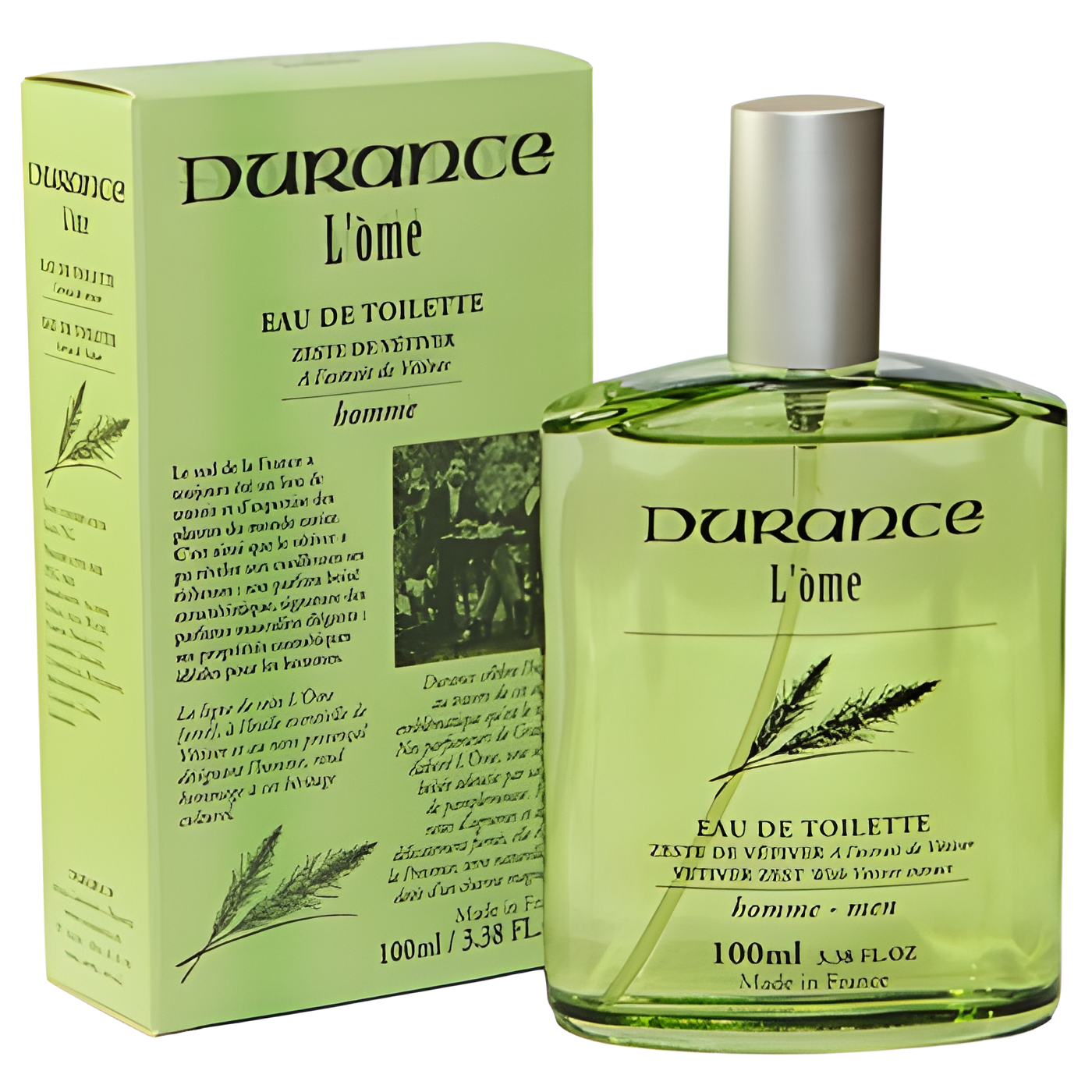 Zeste de vétiver by Durance en Provence perfume bottle