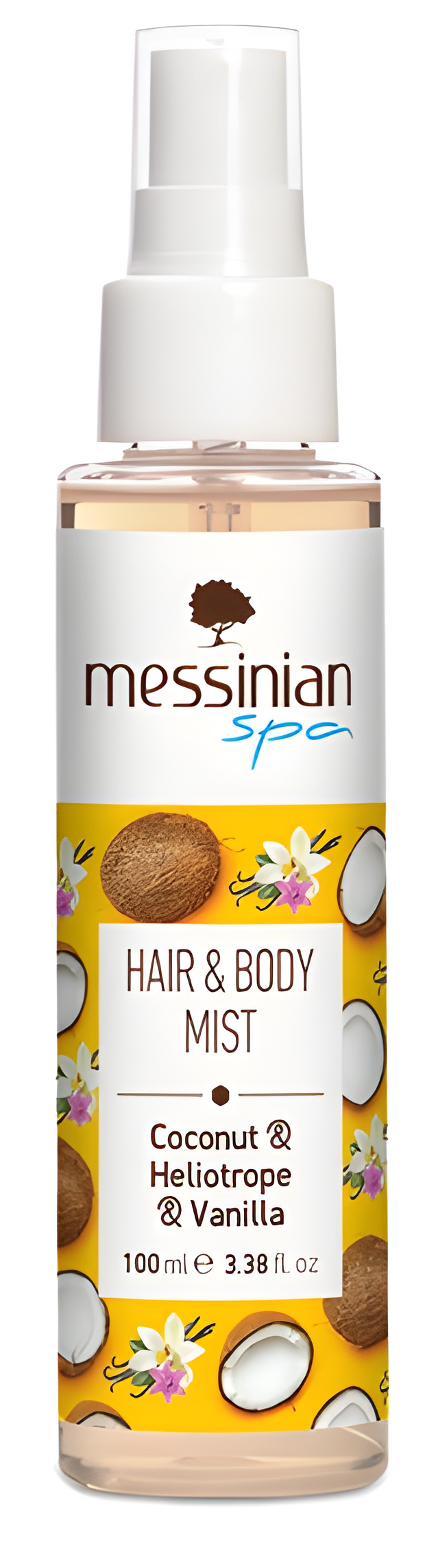 Coconut & Heliotrope & Vanilla by Messinian SPA perfume bottle