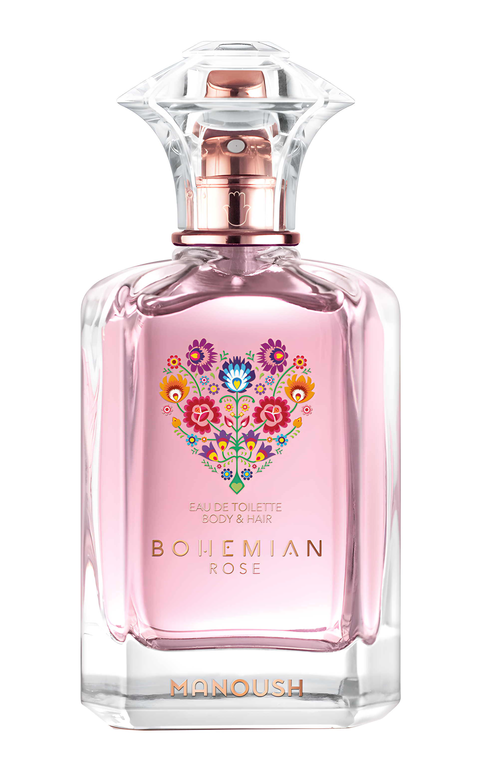 Bohemian Rose by Manoush perfume bottle