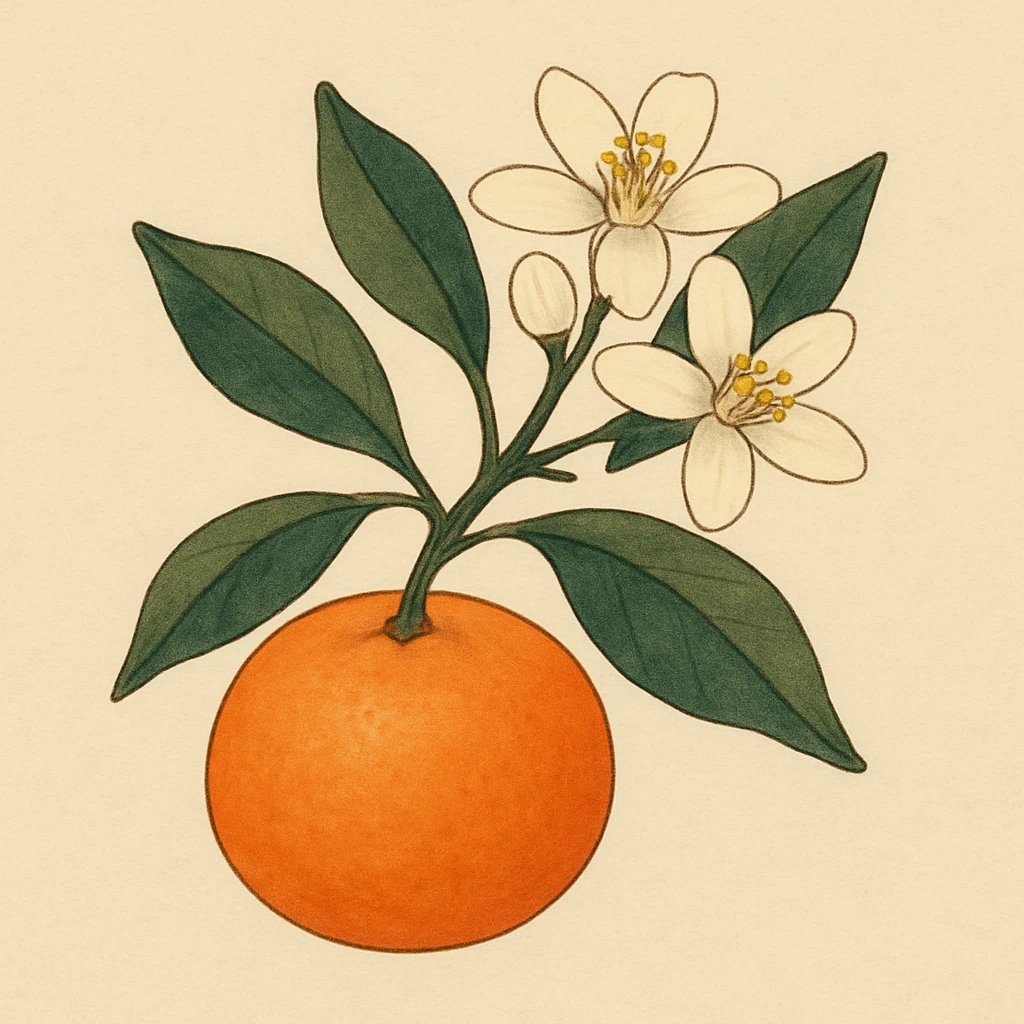 Picture of Tangerine Blossom note