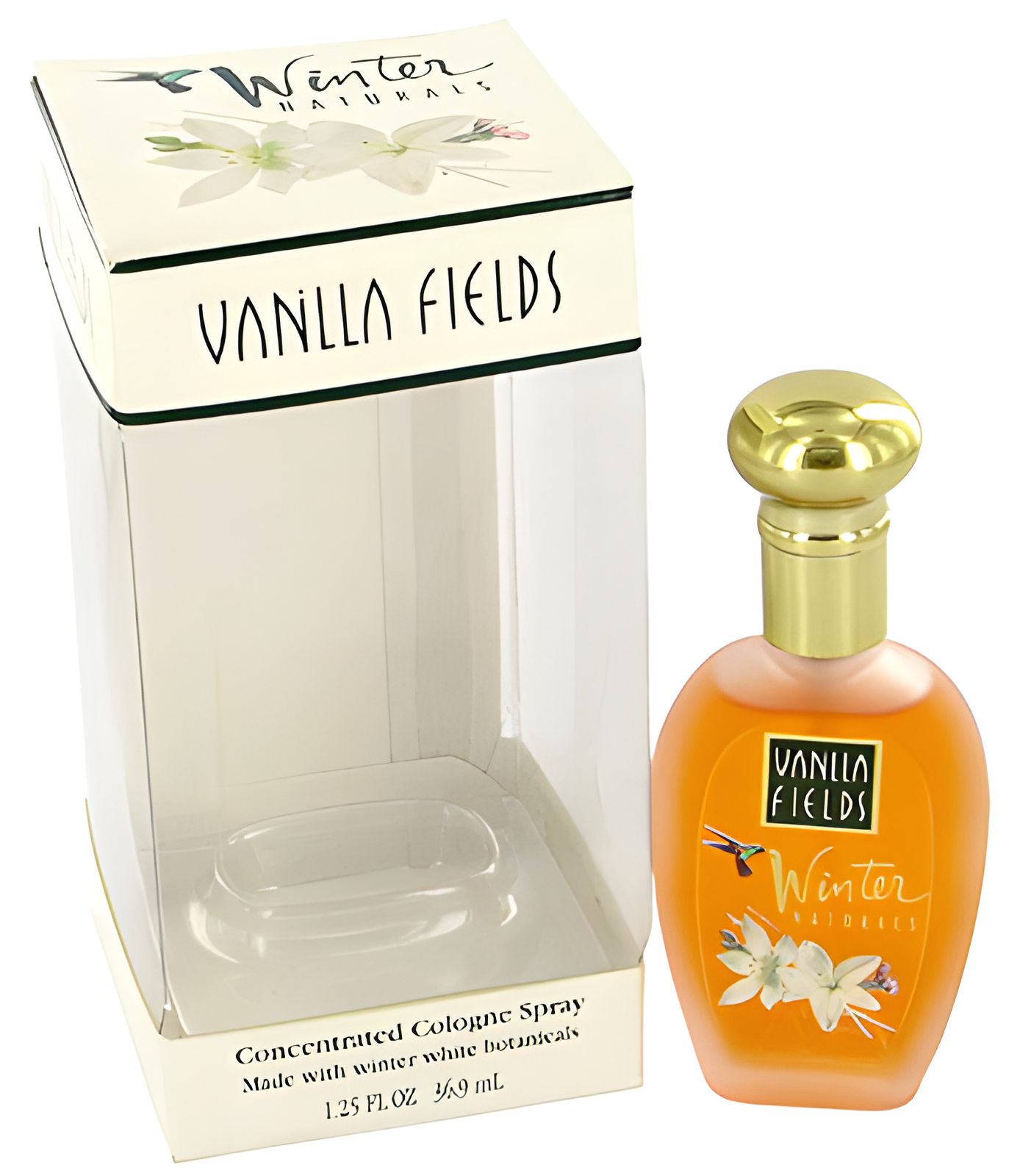 Vanilla Fields Winter by Coty perfume bottle