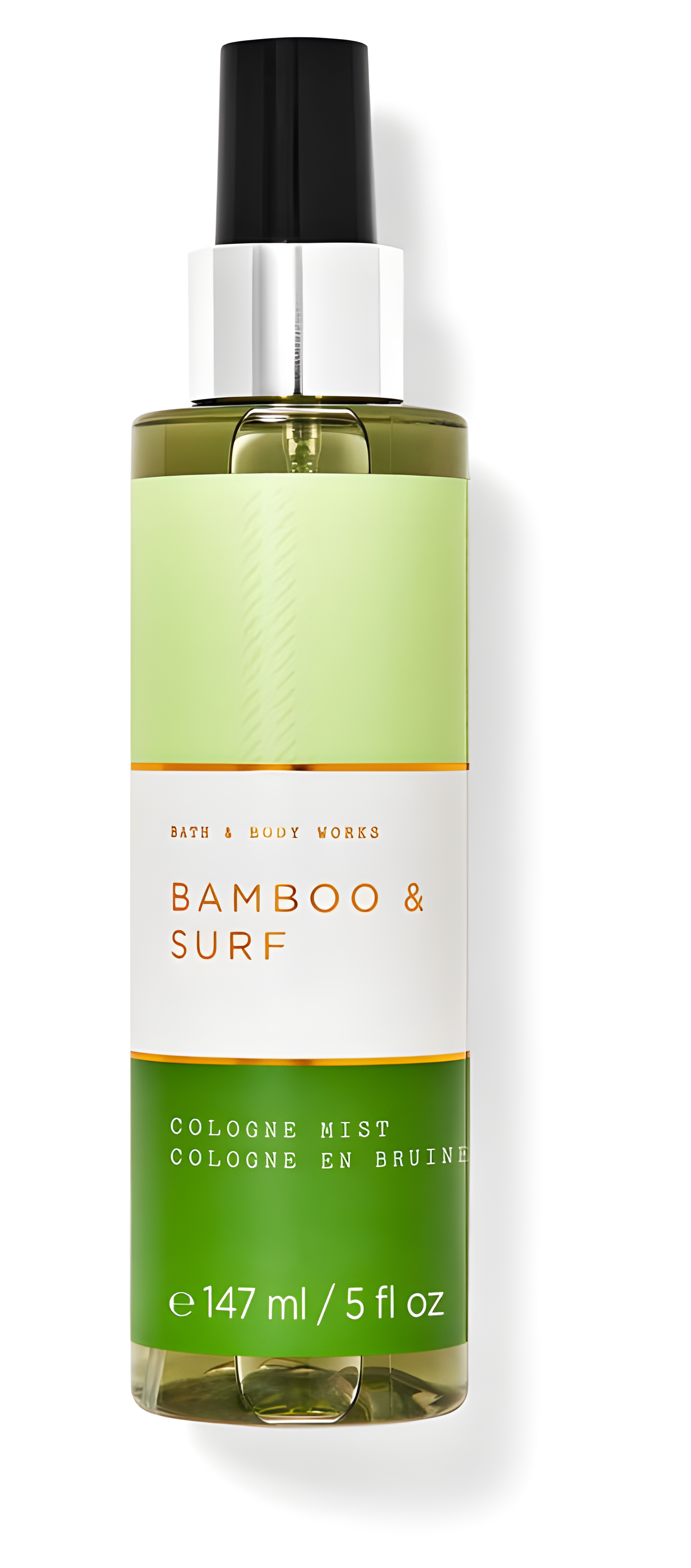 Bamboo & Surf Cologne Mist by Bath & Body Works perfume bottle