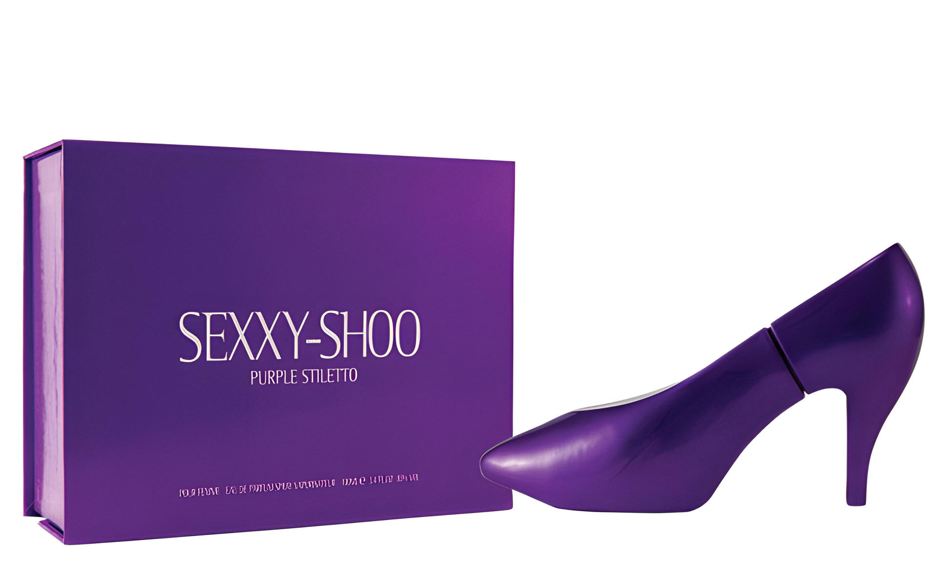Sexxy Shoo Purple Stiletto by Laurelle London perfume bottle