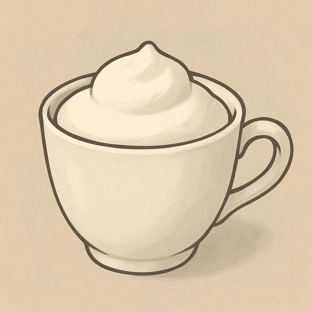 Picture of Milk Froth note