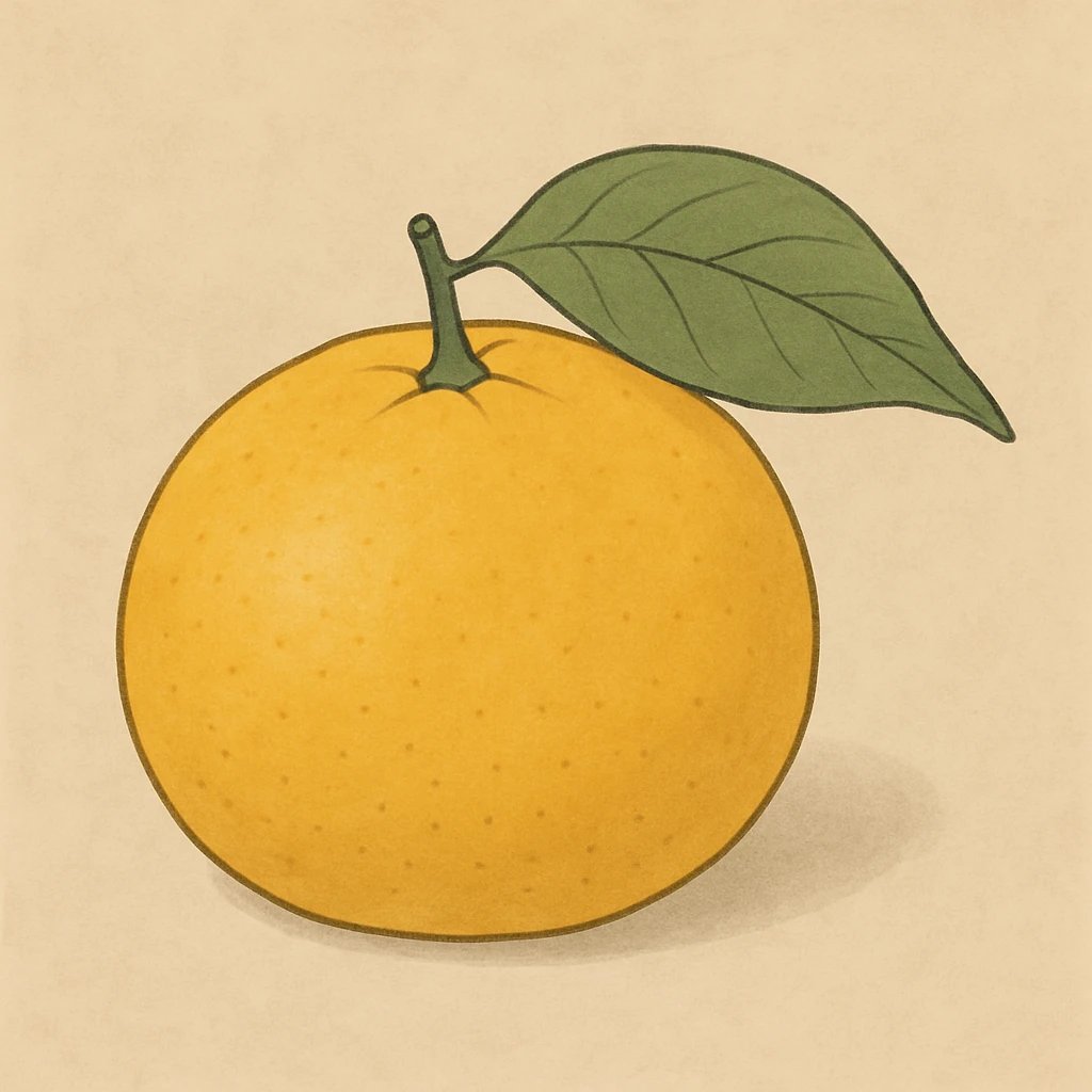 Picture of Yellow Mandarin note