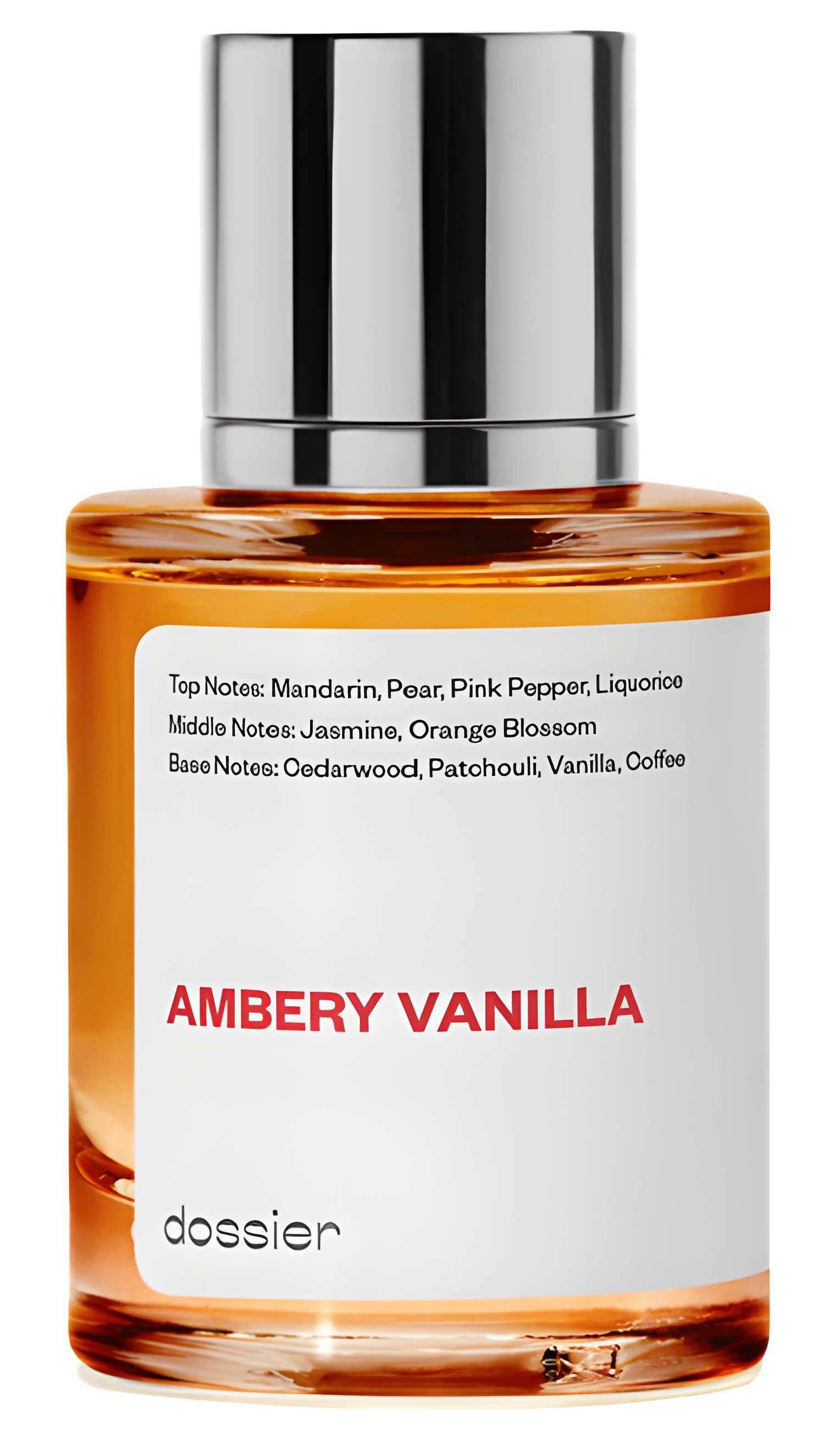 Ambery Vanilla by Dossier perfume bottle