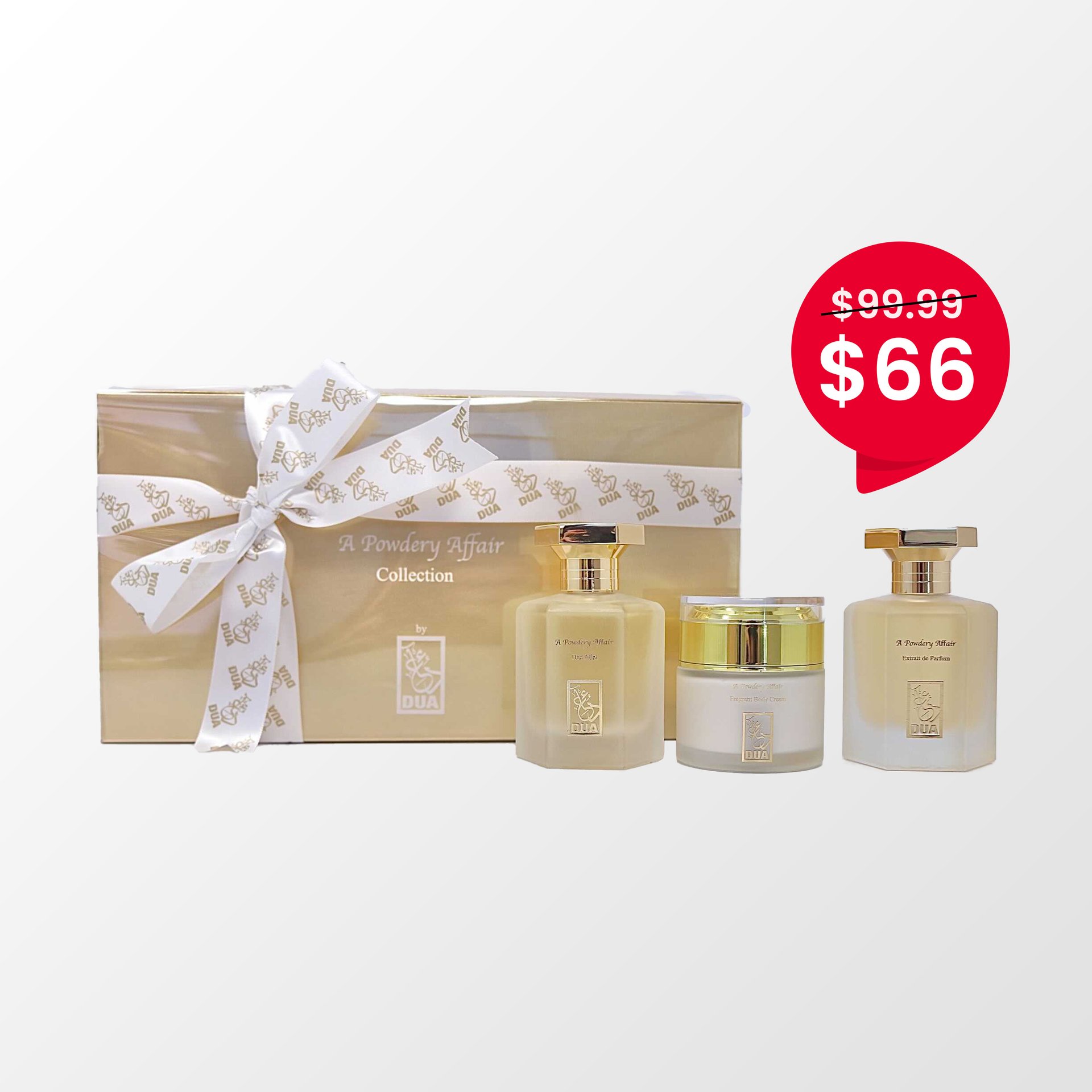 A Powdery Affair by The Dua Brand perfume bottle