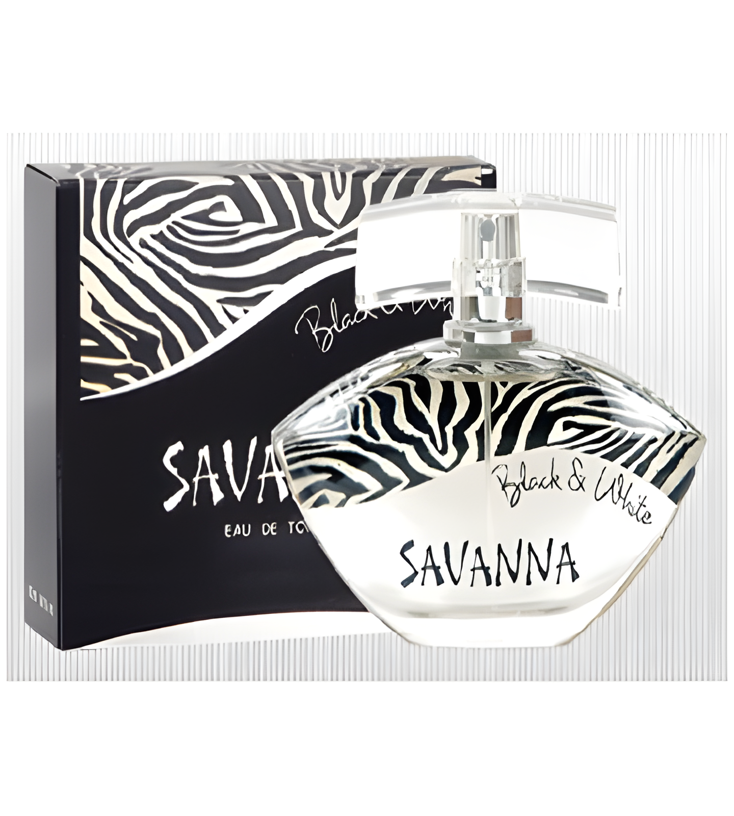 Savanna Black & White by Parfums Louis Armand perfume bottle