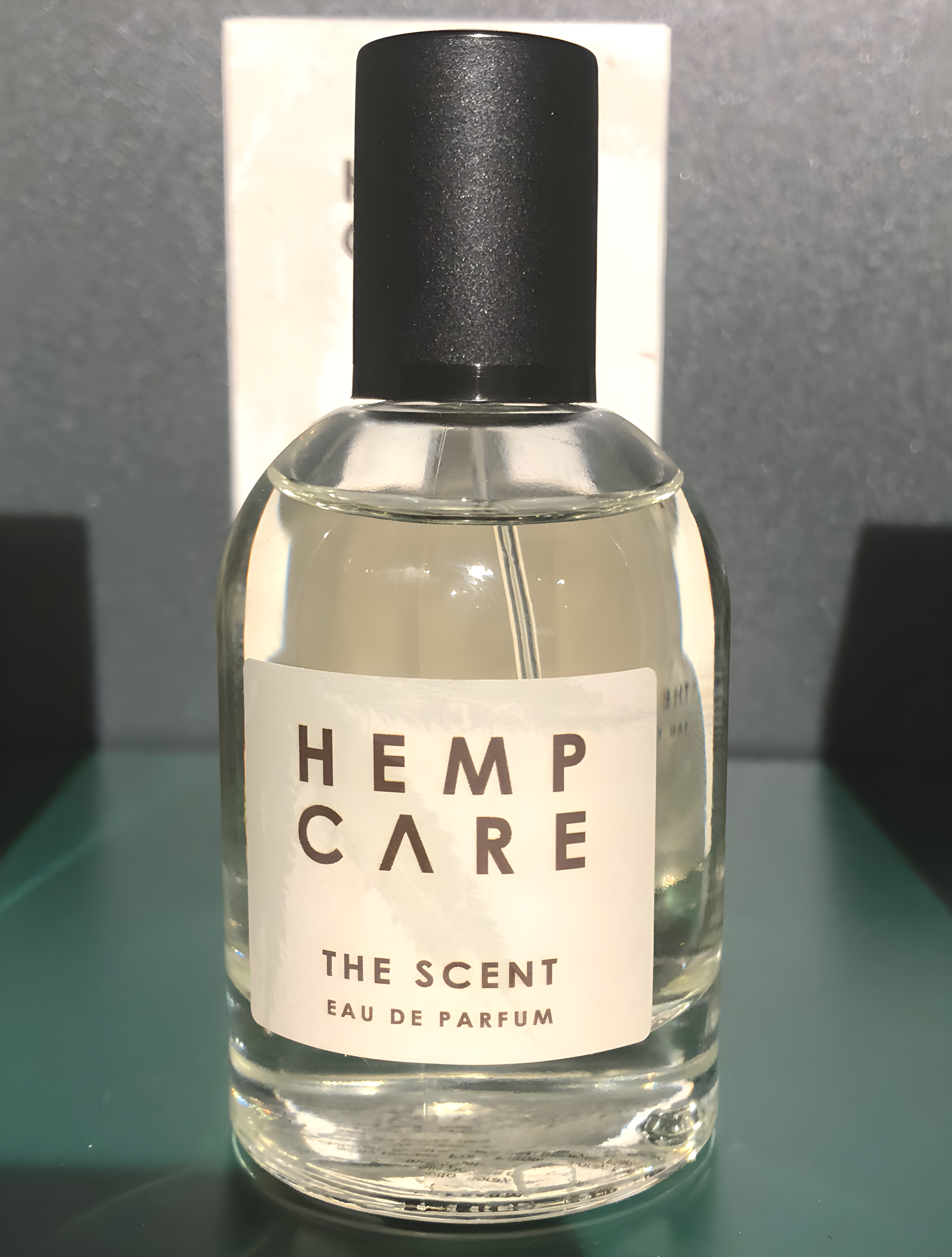 The Scent by Hemp Care perfume bottle