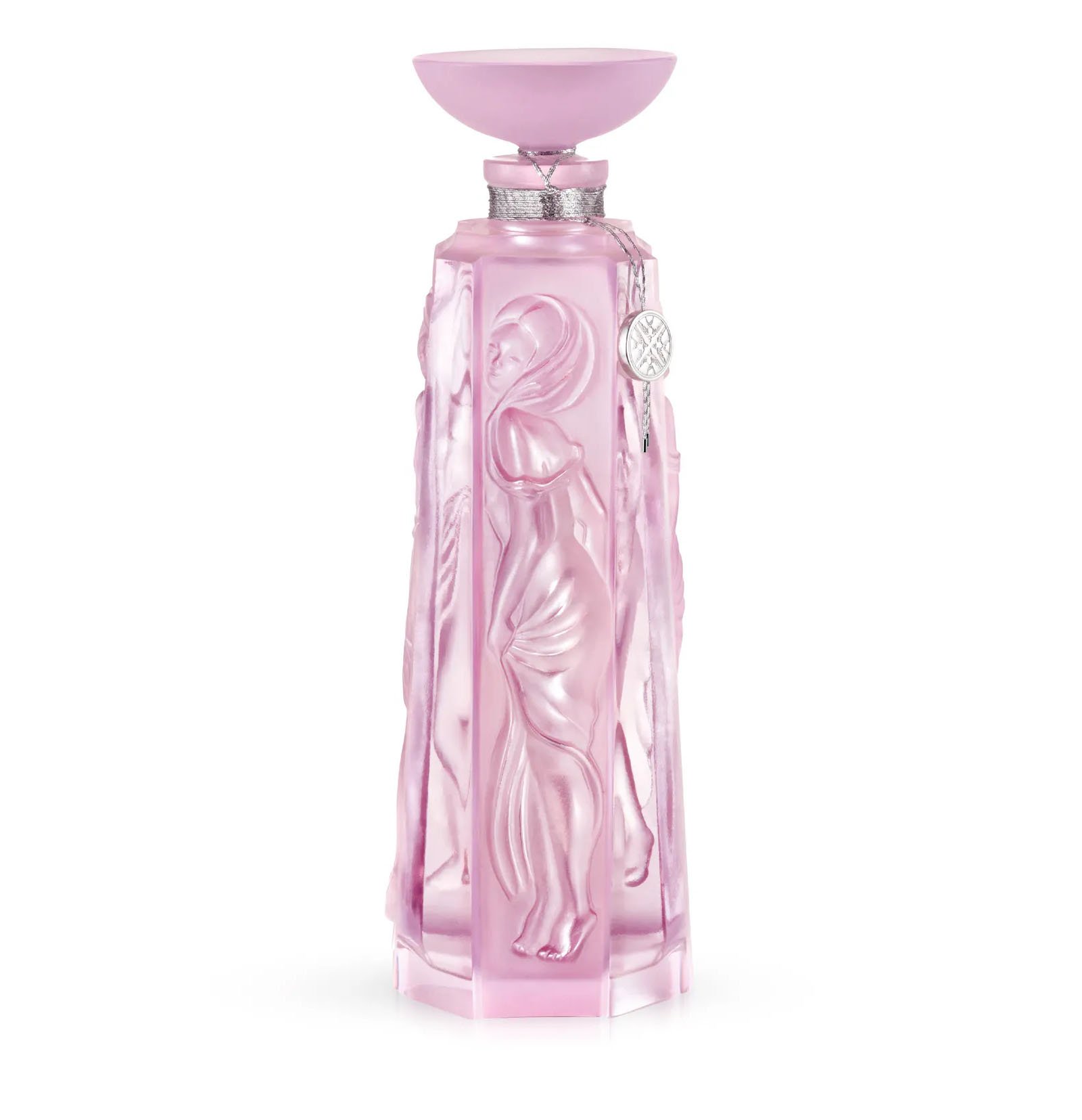 Rose Nebula Crystal Edition by Lalique perfume bottle