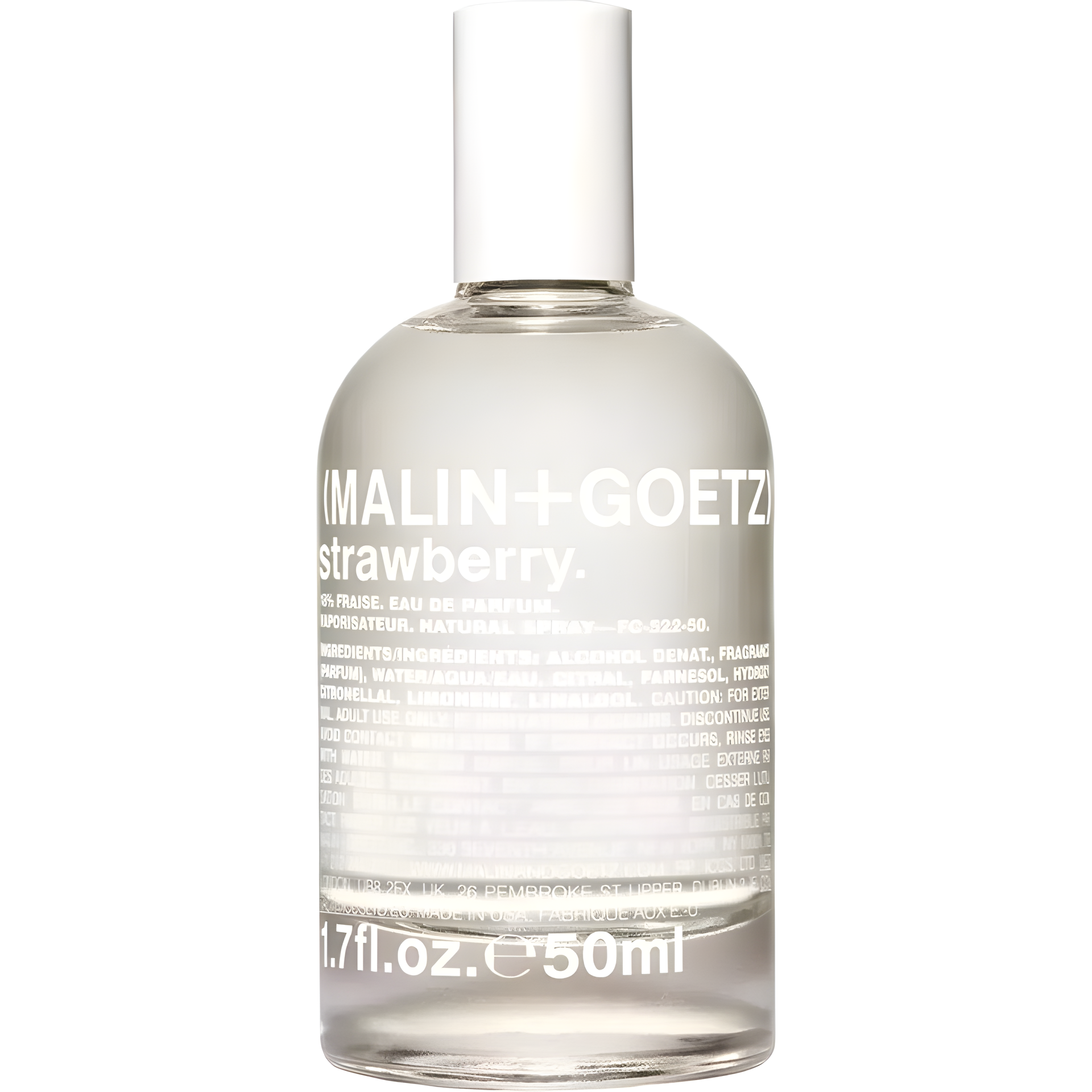 Strawberry by Malin+Goetz perfume bottle