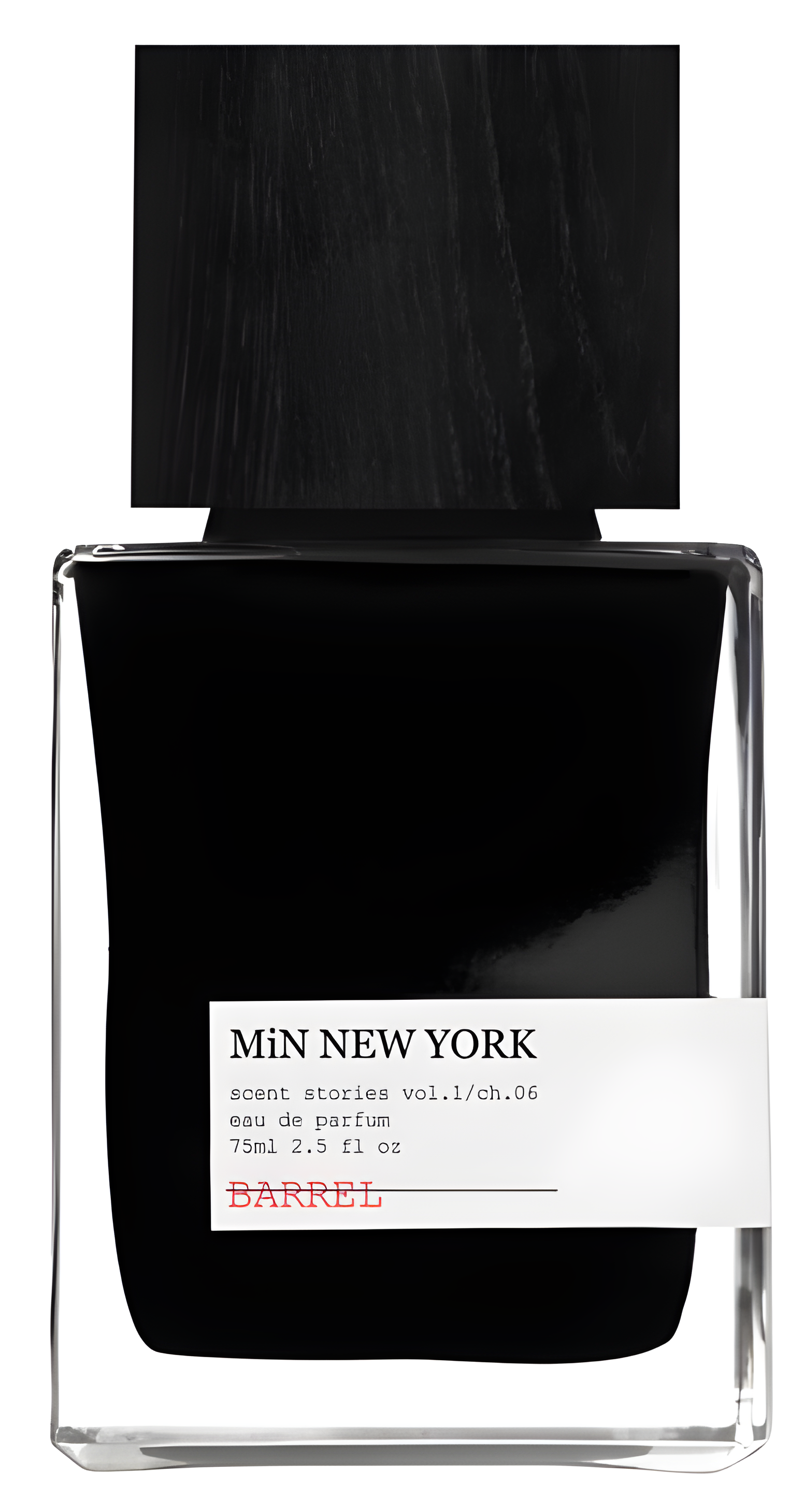 Barrel by MiN New York perfume bottle