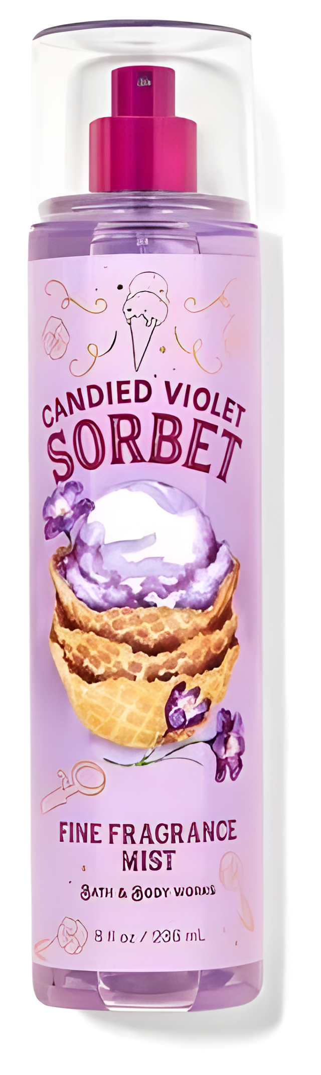 Candied Violet Sorbet by Bath & Body Works perfume bottle