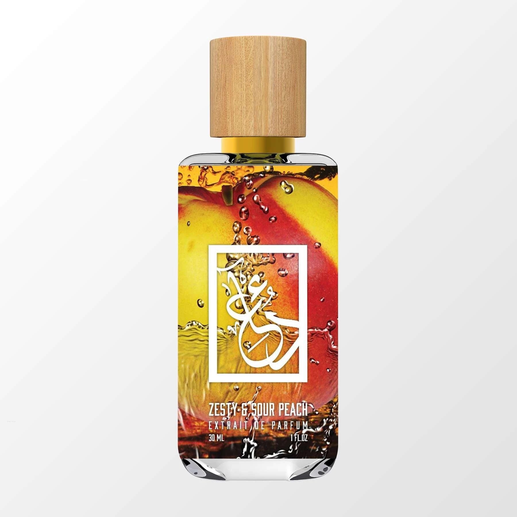 Zesty & Sour Peach by The Dua Brand perfume bottle