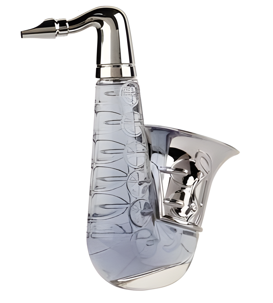 Saxophone Silver by Jean-Pierre Sand perfume bottle