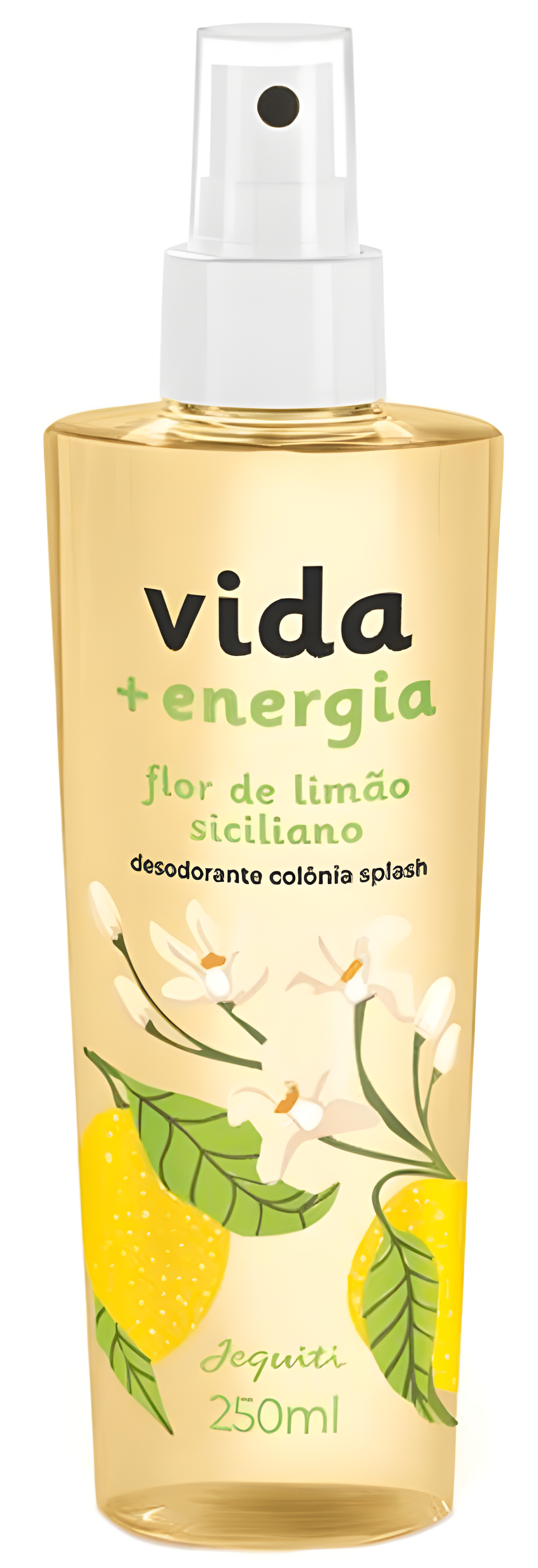 Vida + Energia Flore de Limão Siciliano by Jequiti perfume bottle