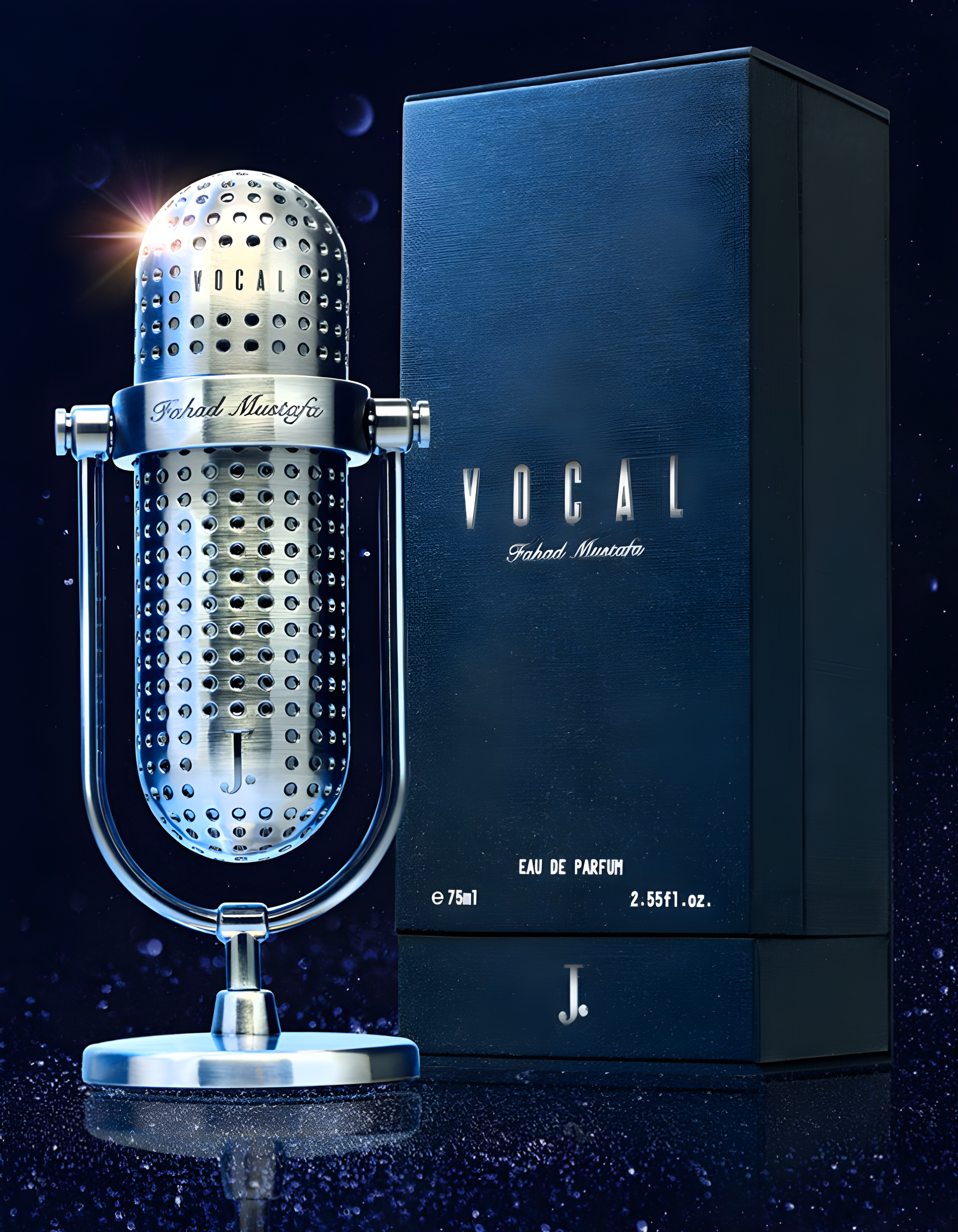 Vocal Fahad Mustafa by Junaid Jamshed perfume bottle