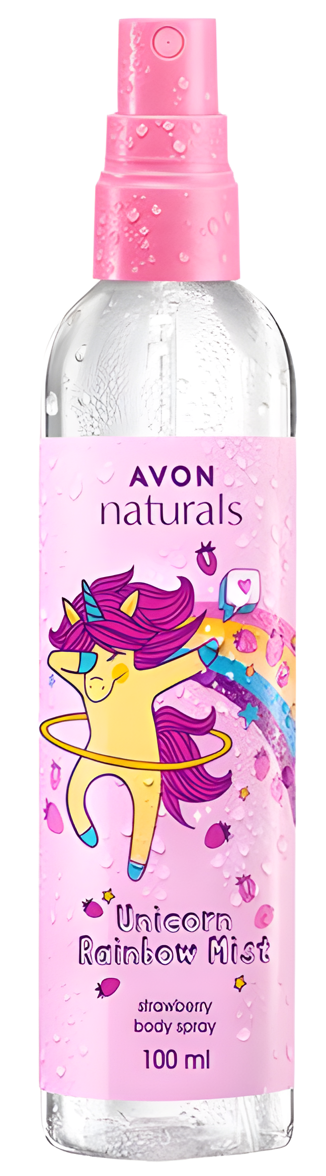 Unicorn Rainbow Mist by Avon perfume bottle