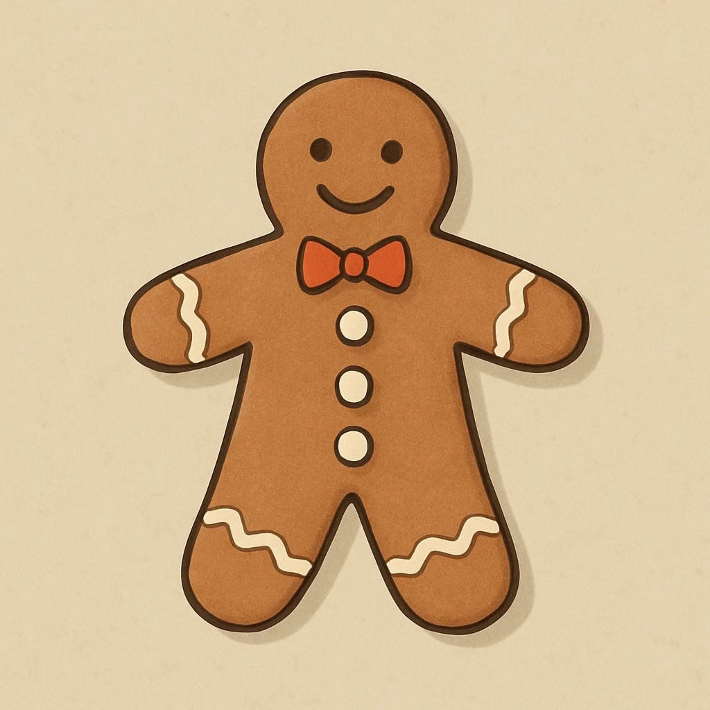 Picture of Gingerbread note