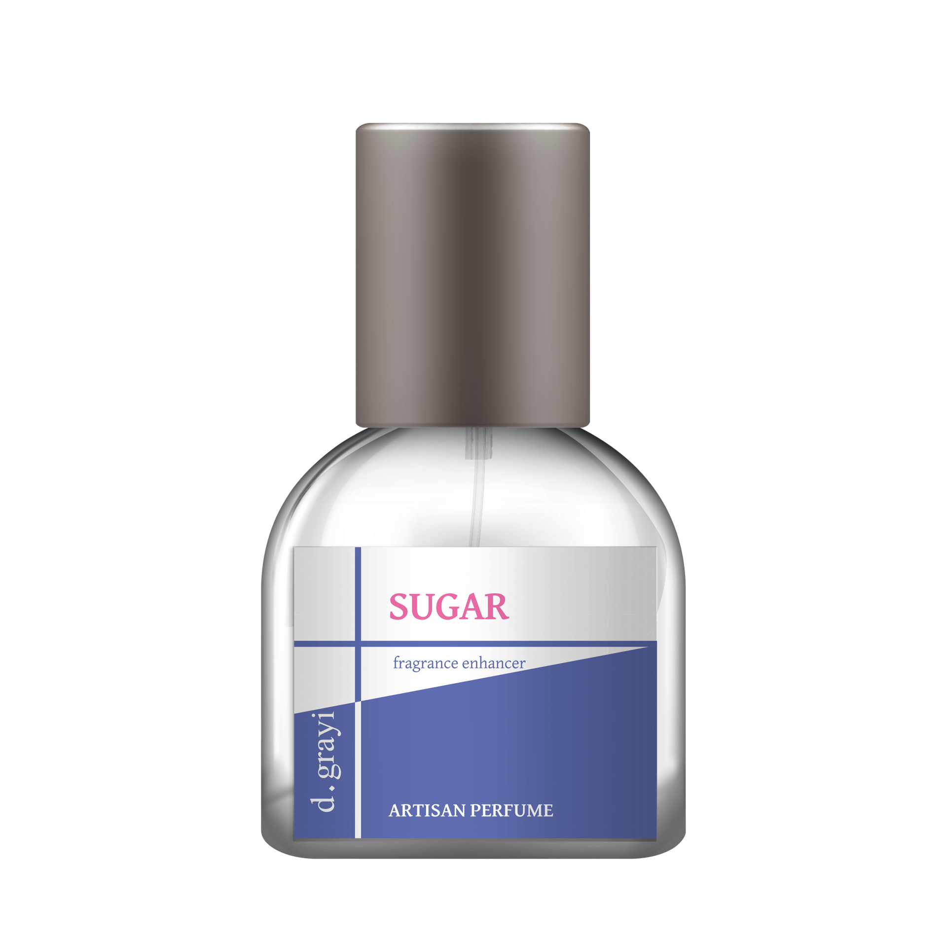 Sugar by d.grayi perfume bottle