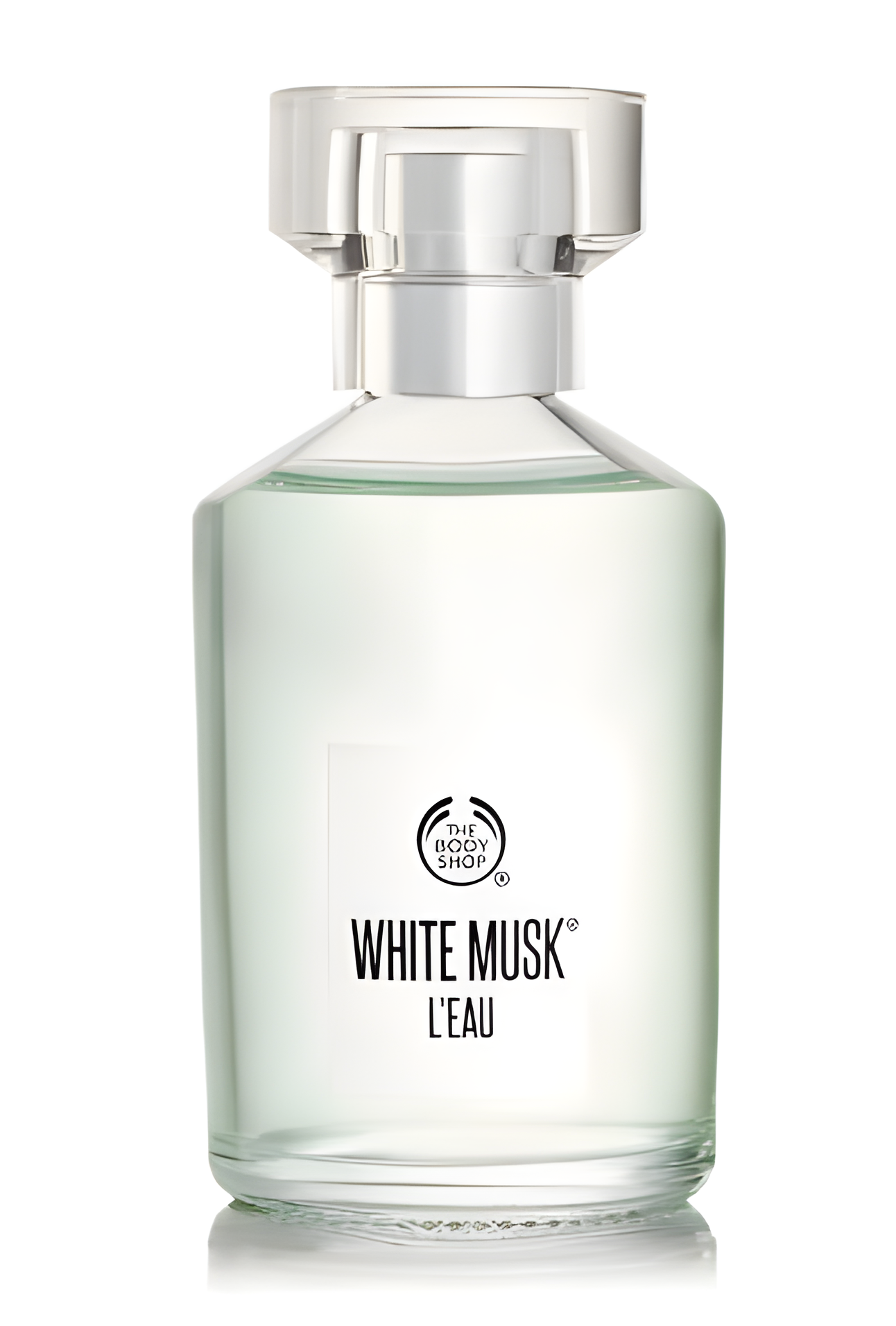 White Musk L'Eau by The Body Shop perfume bottle