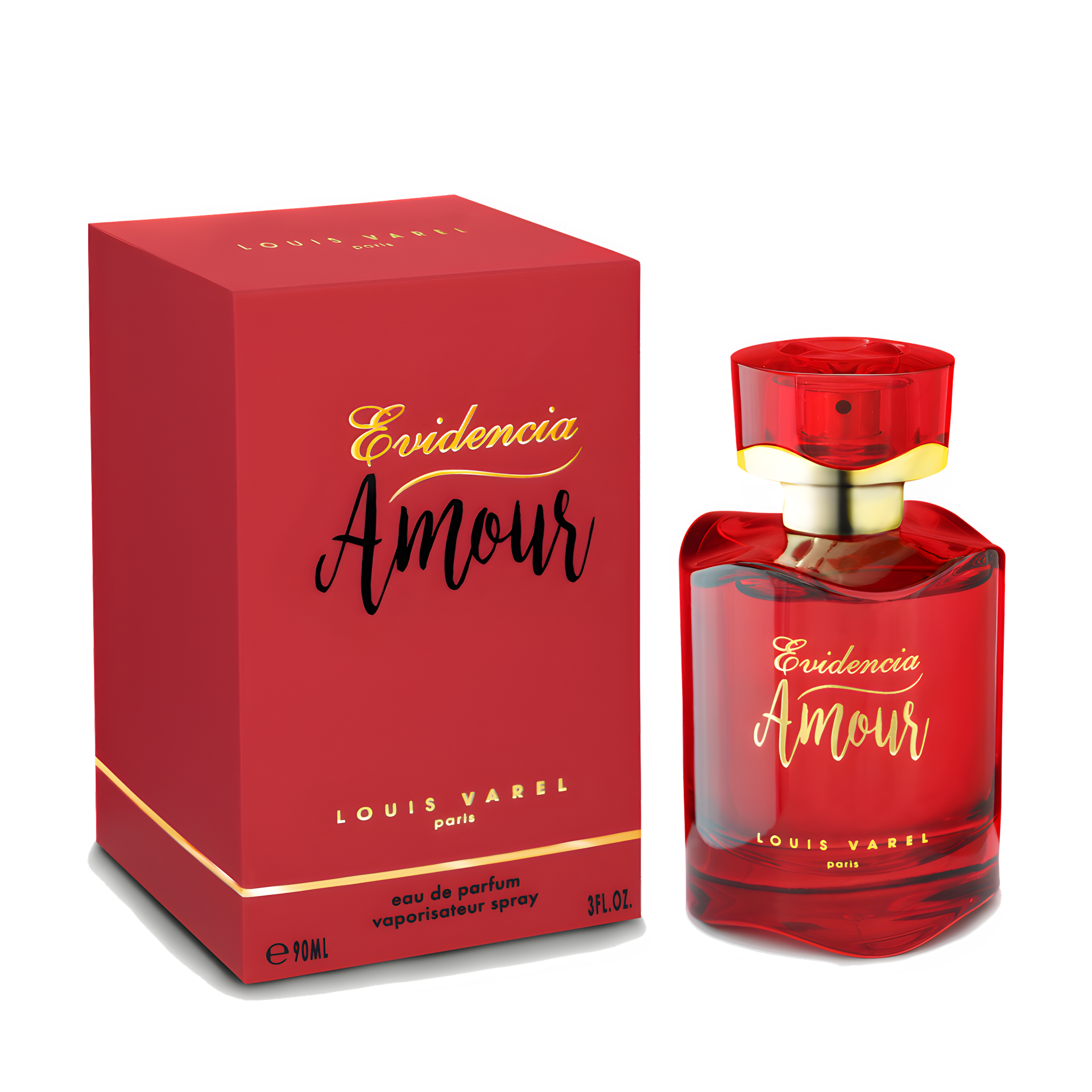 Evidencia Amor by Louis Varel perfume bottle