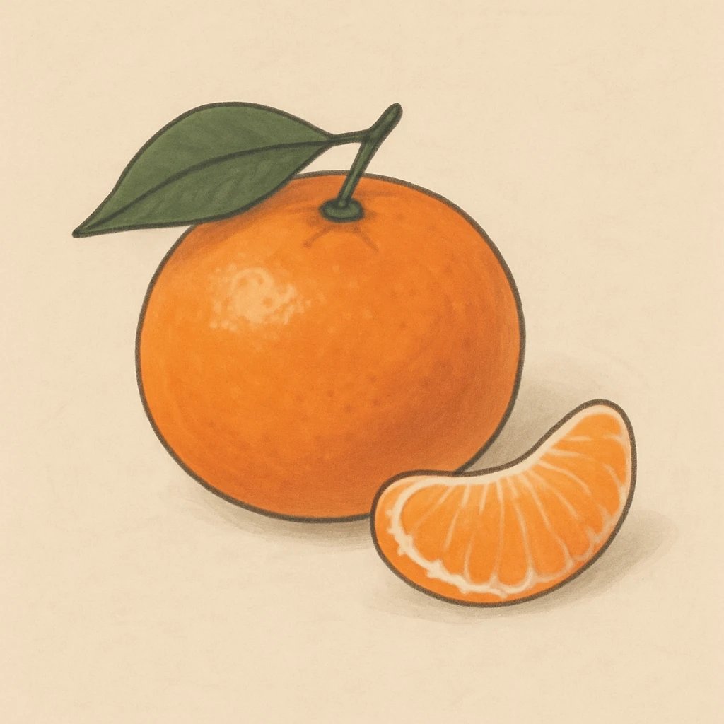 Picture of Tangerine note