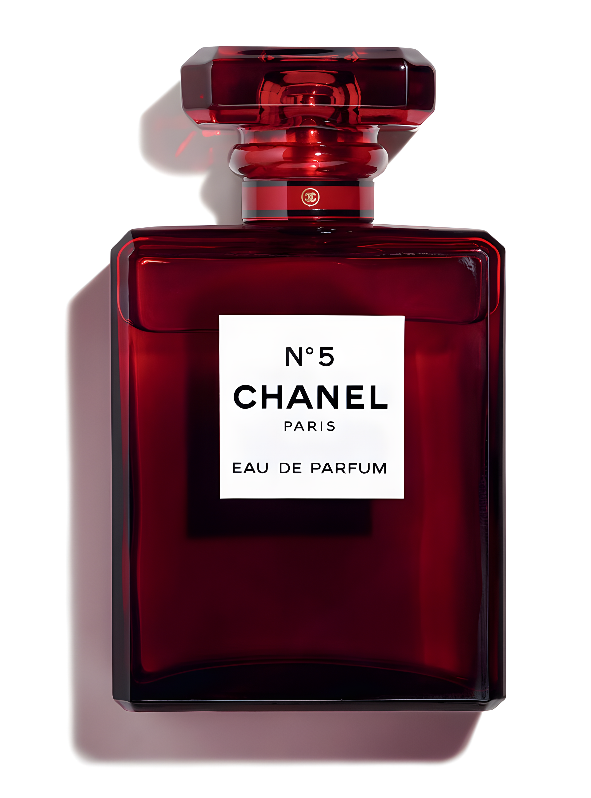 Chanel No 5 Eau de Parfum Red Edition by Chanel perfume bottle