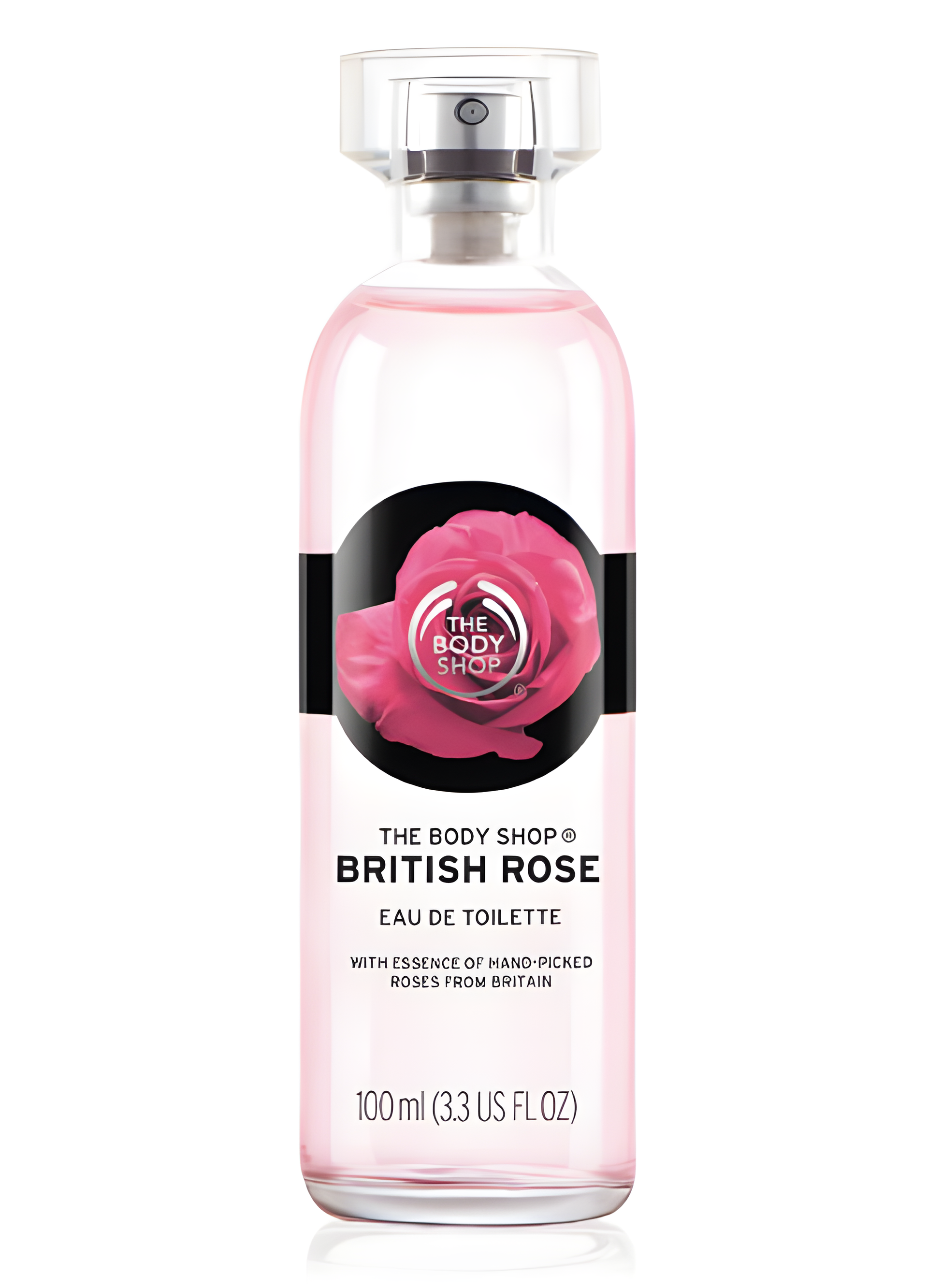 British Rose by The Body Shop perfume bottle