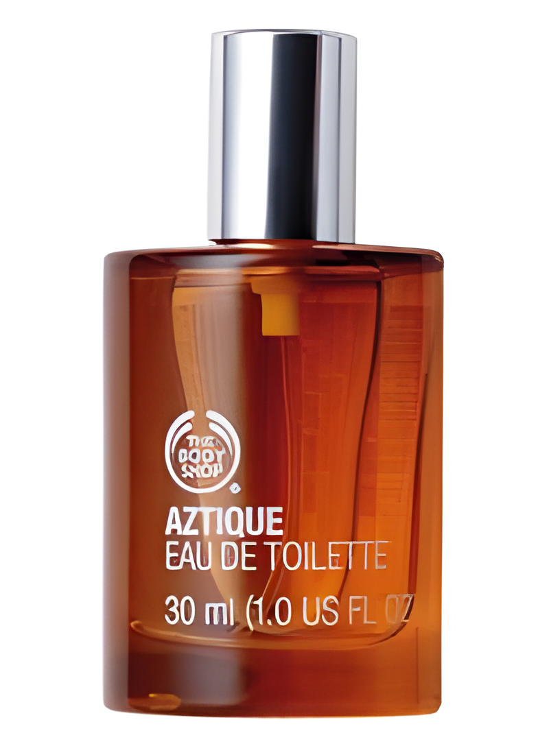 Aztique by The Body Shop perfume bottle
