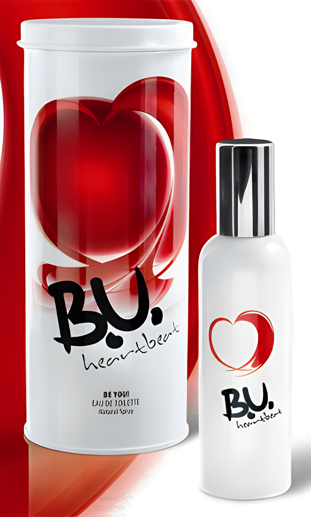 B.U. Heartbeat by Sarantis perfume bottle