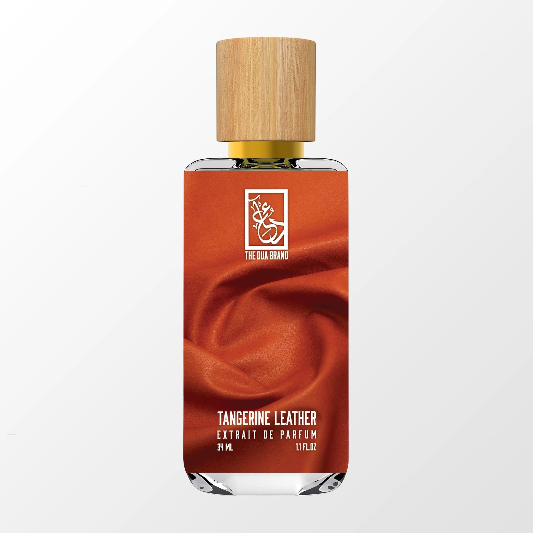 Tangerine Leather by The Dua Brand perfume bottle
