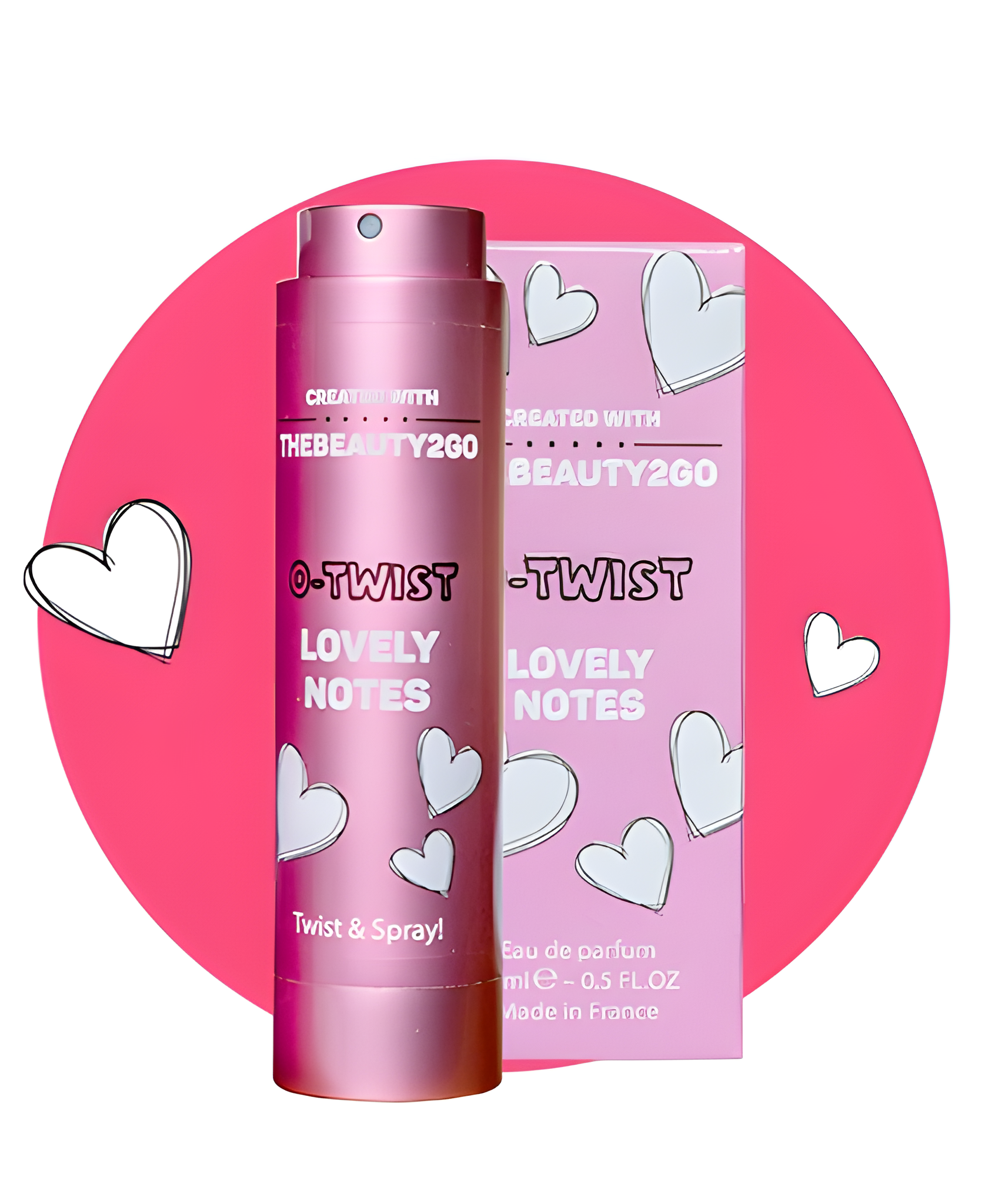 Lovely Notes by O-Twist perfume bottle