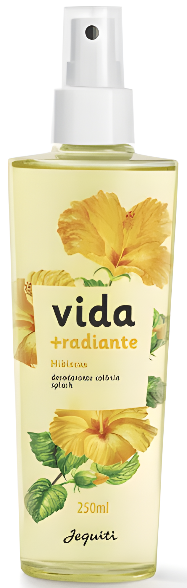 Vida + Radiante Hibiscus by Jequiti perfume bottle