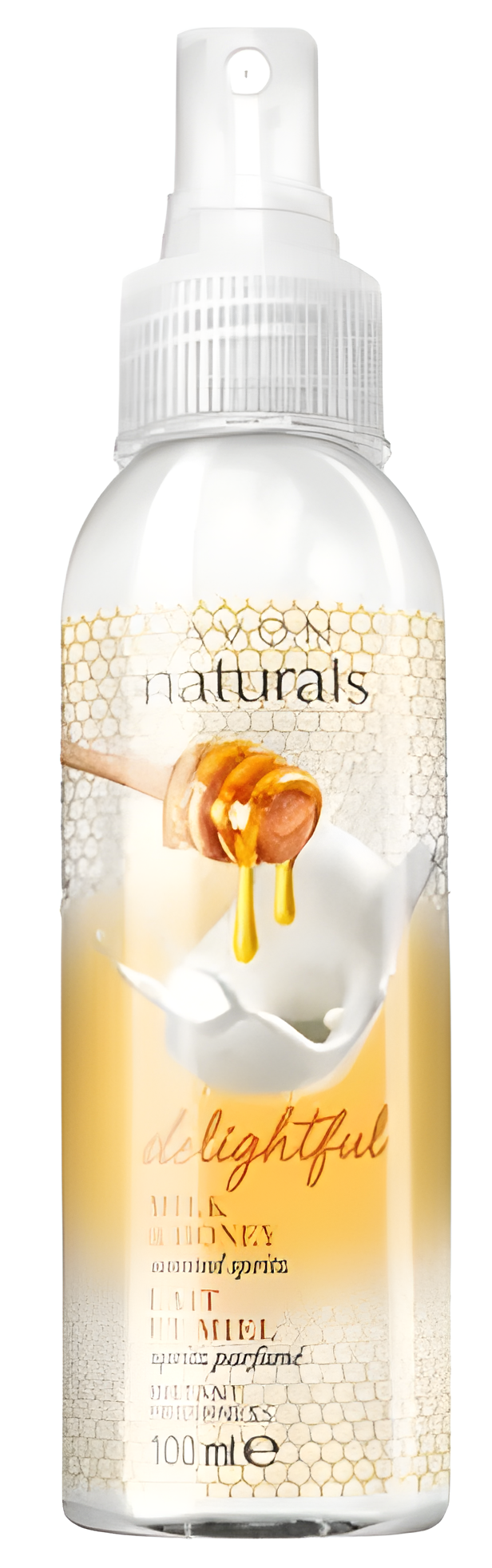 Delightful Milk & Honey by Avon perfume bottle