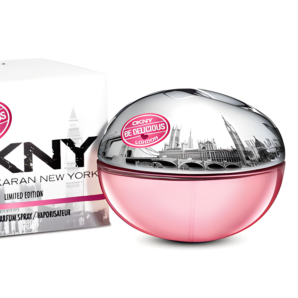 DKNY Be Delicious London by Donna Karan perfume bottle
