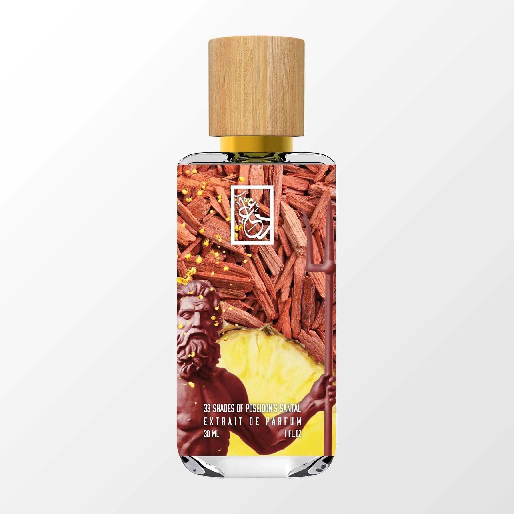 33 Shades of Poseidon’s Santal by The Dua Brand perfume bottle
