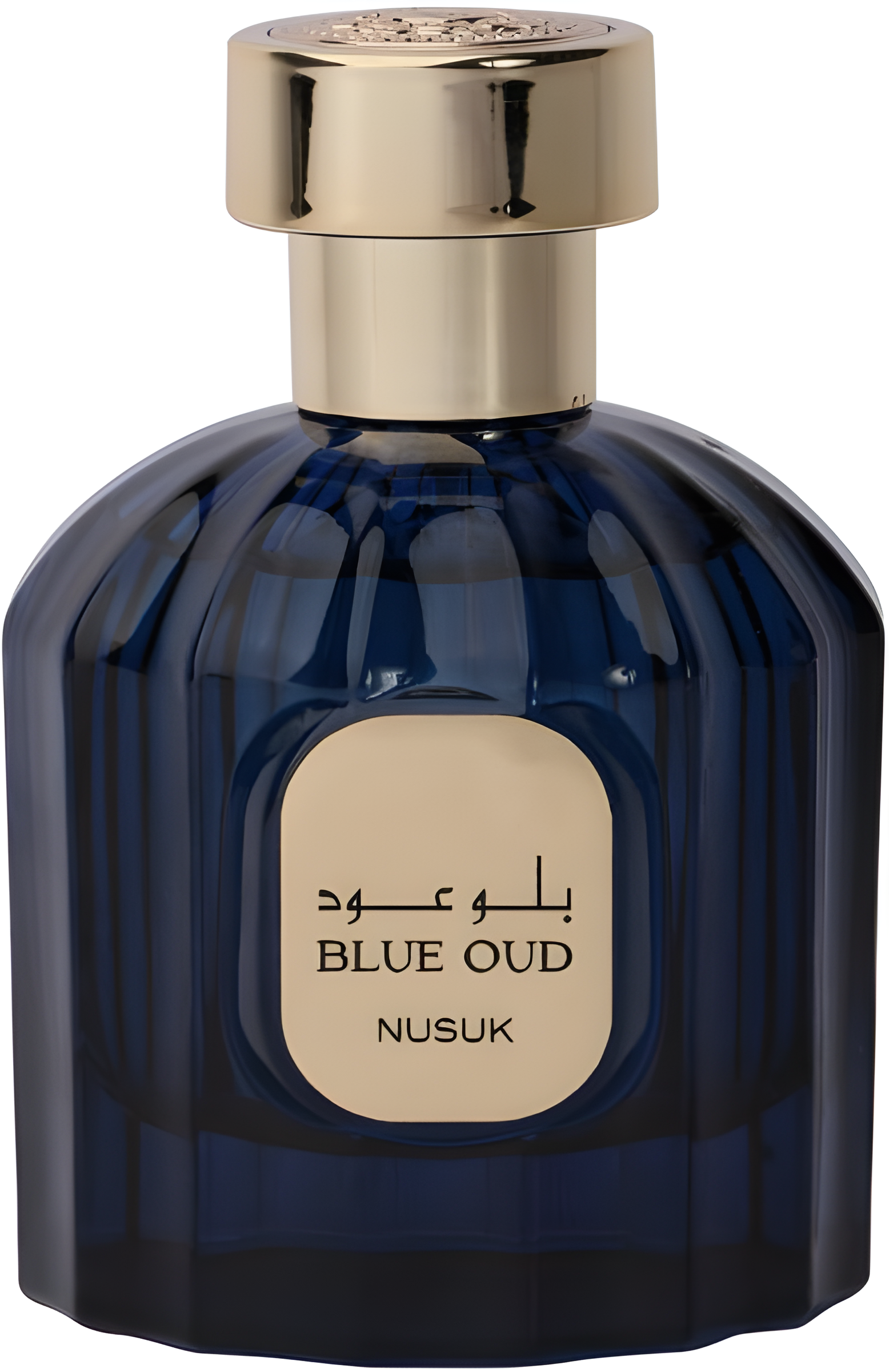 Blue Oud by Nusuk perfume bottle