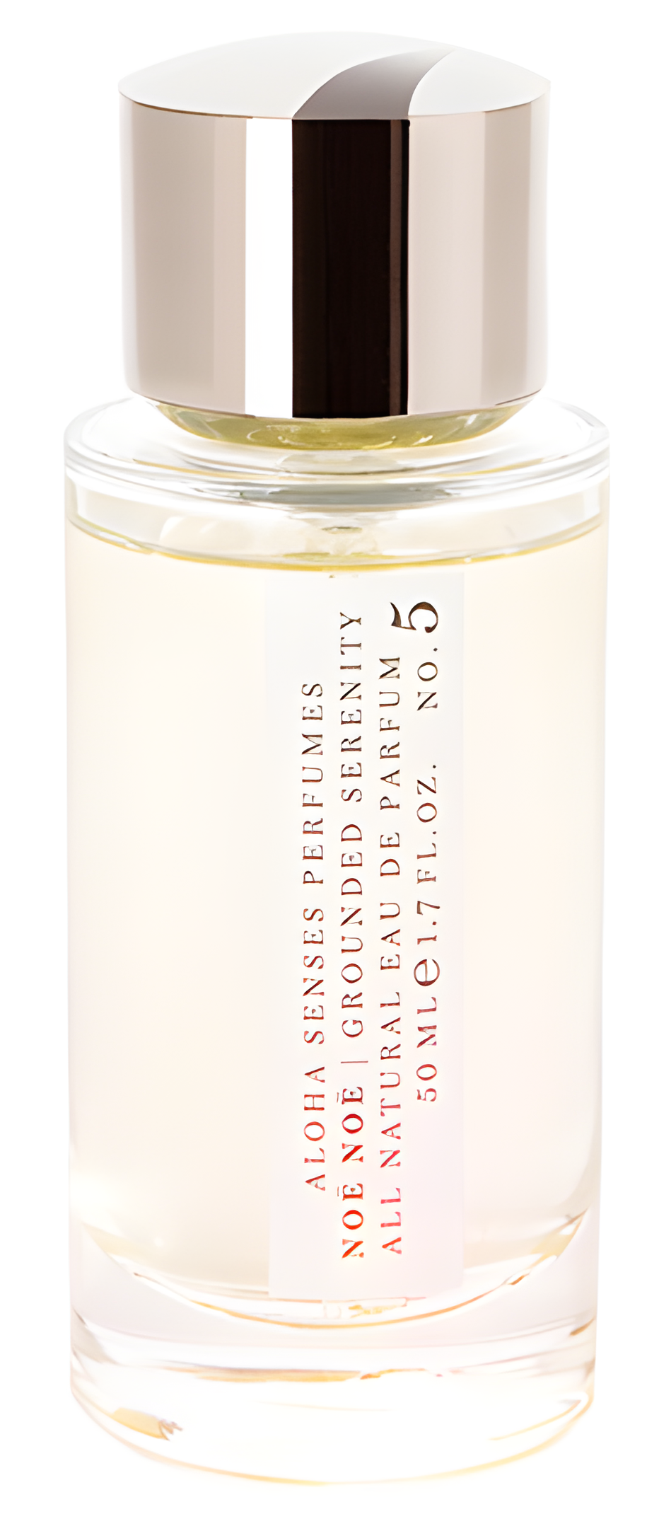 No. 5 Noē Noē Grounded Serenity by Aloha Senses perfume bottle