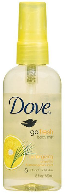 Go Fresh Grapefruit & Lemongrass by Dove perfume bottle