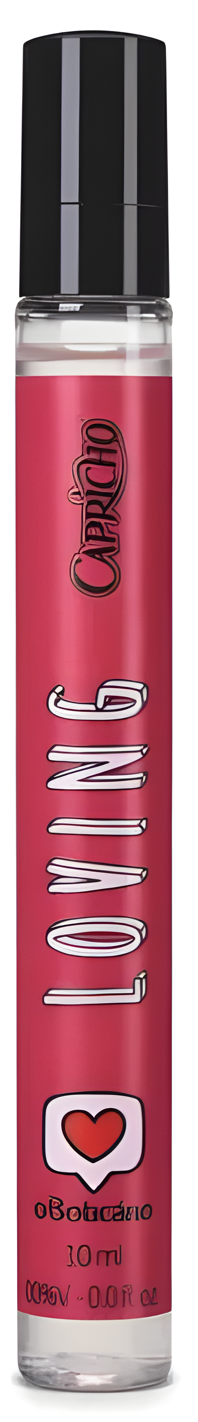 Capricho Loving by O Boticário perfume bottle