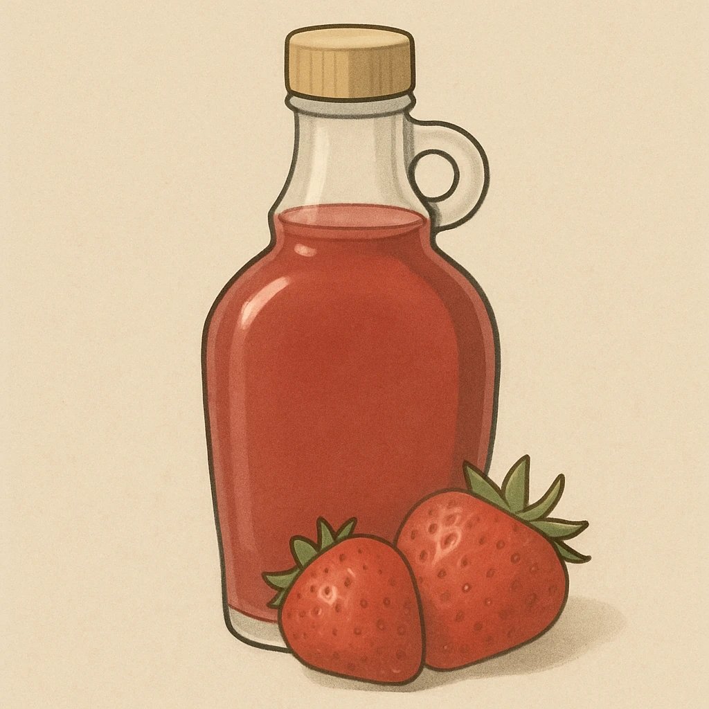 Picture of Strawberry Syrup note