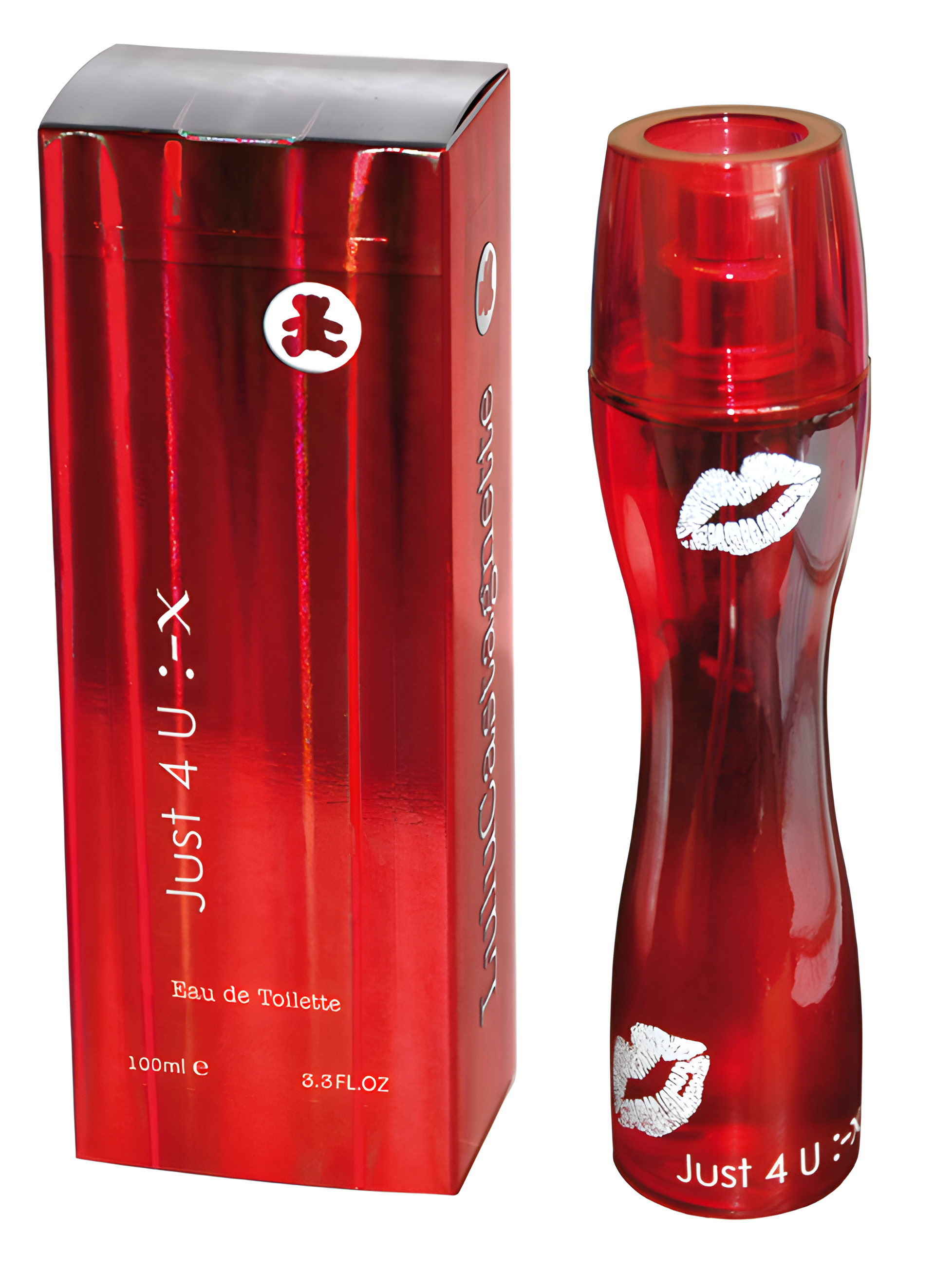 Just 4 U :-X by Lulu Castagnette perfume bottle