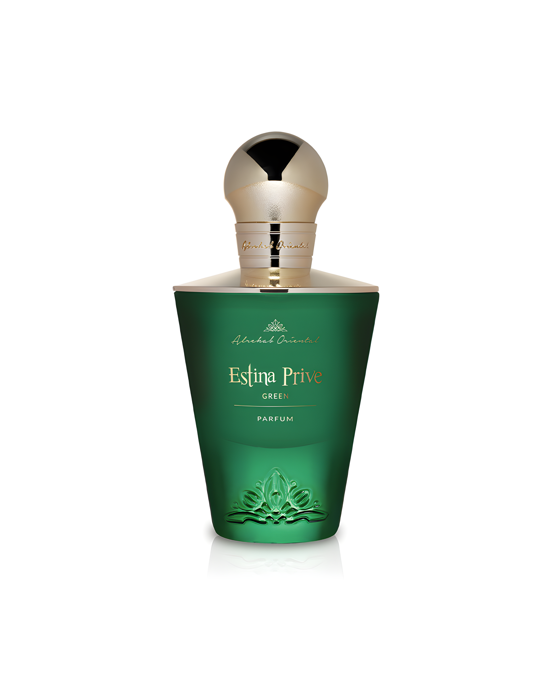 Estina Prive Green by Alrehab Oriental perfume bottle