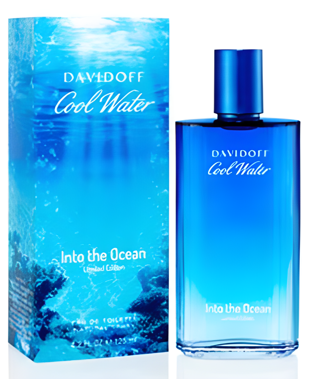 Cool Water Into the Ocean for Men by Davidoff perfume bottle